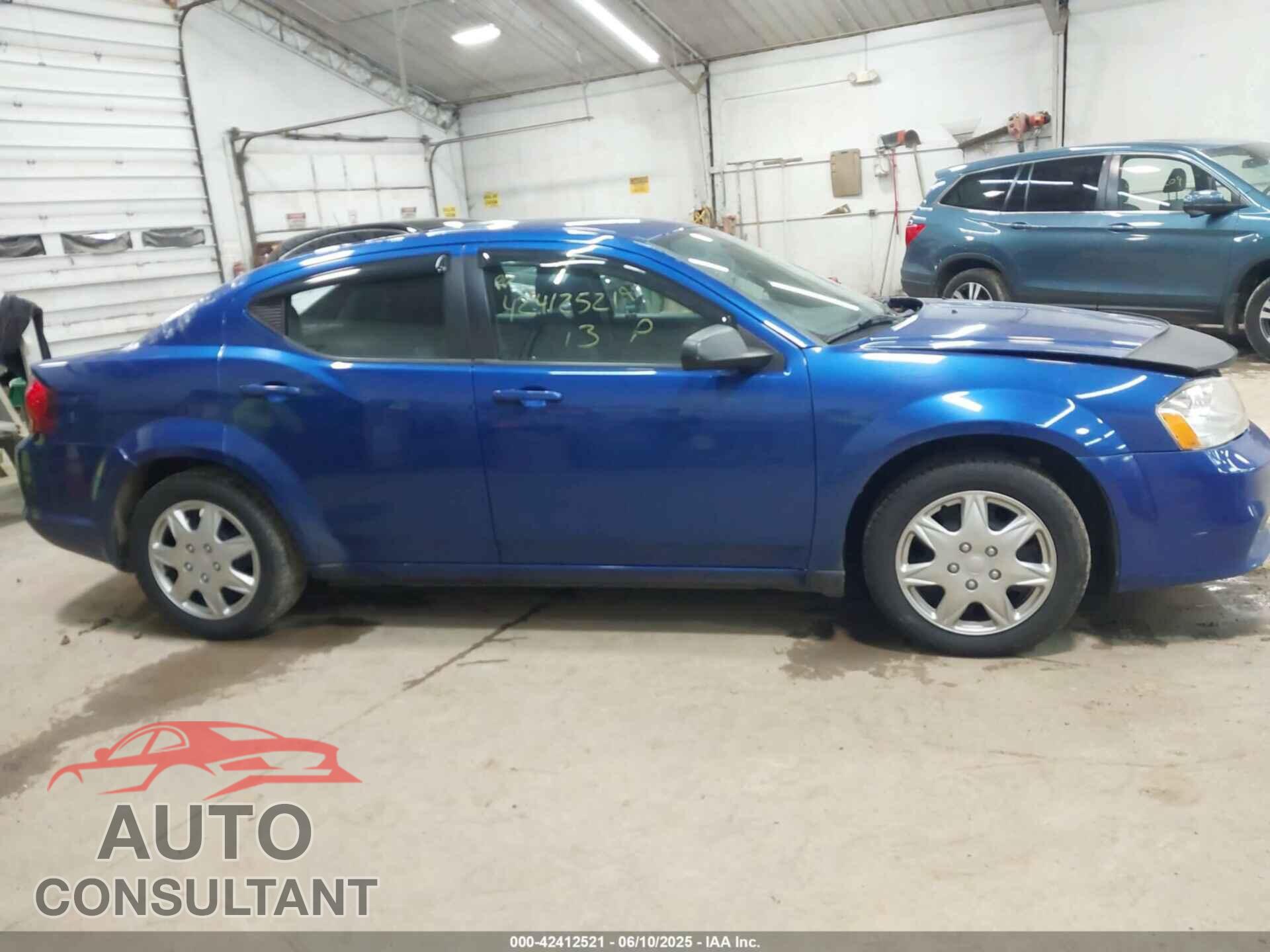 DODGE AVENGER 2013 - 1C3CDZAB3DN631294
