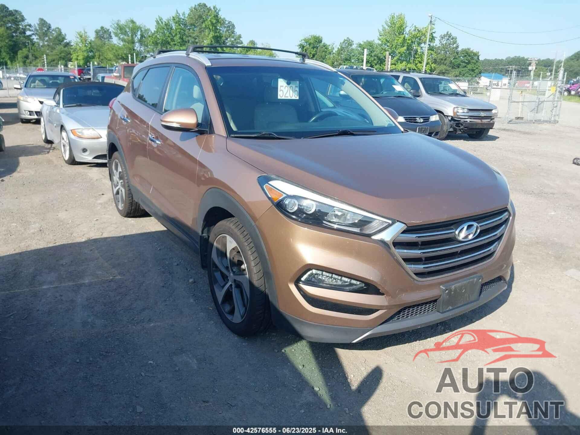 HYUNDAI TUCSON 2016 - KM8J33A28GU196720