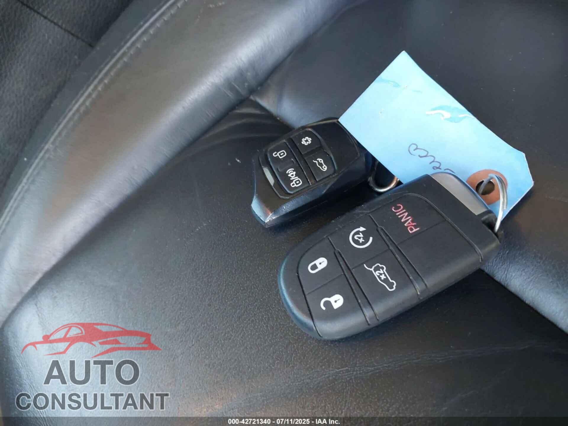 DODGE DURANGO 2016 - 1C4RDJDG0GC455660