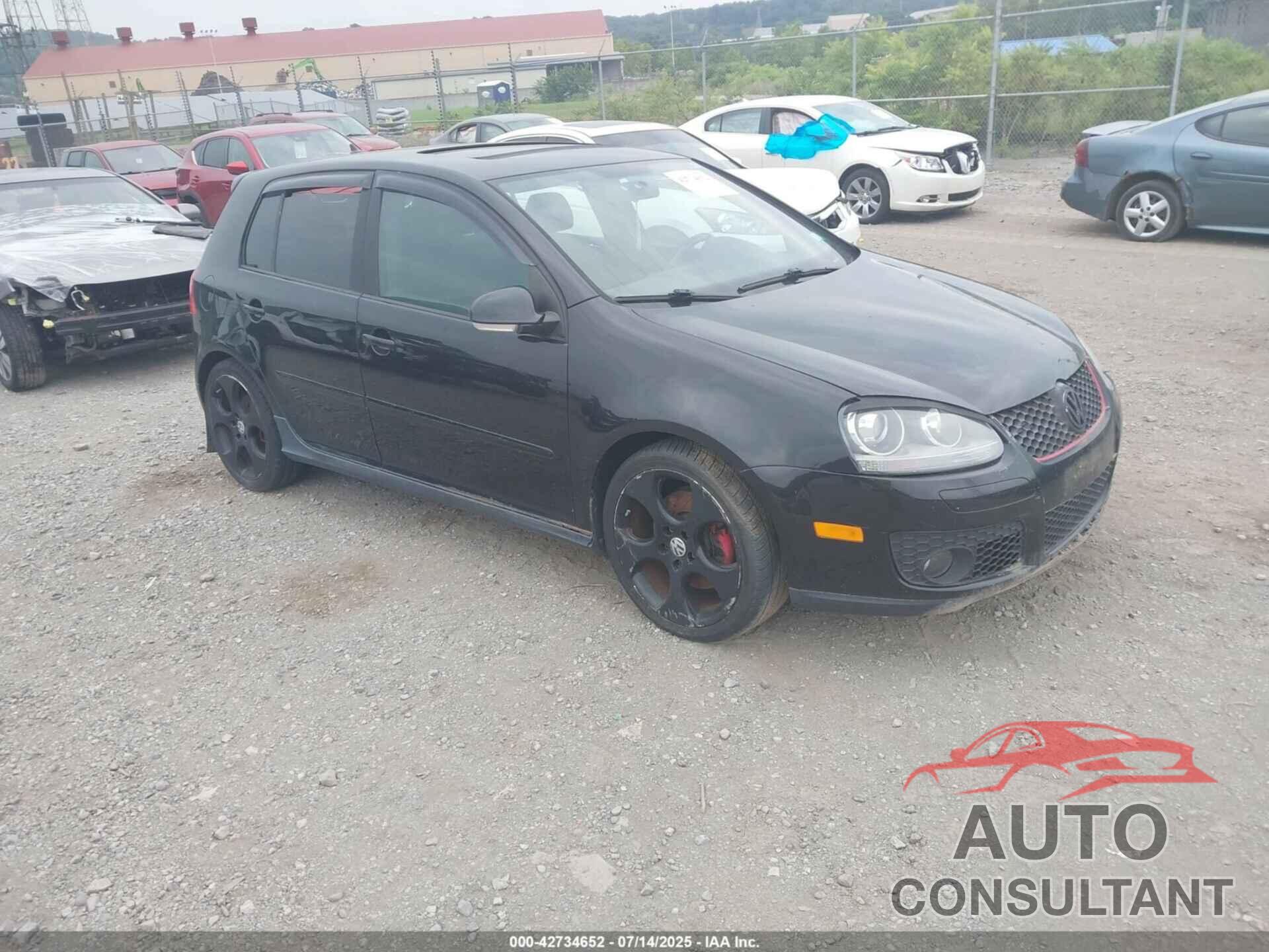 VOLKSWAGEN GTI 2009 - WVWHV71K09W123952