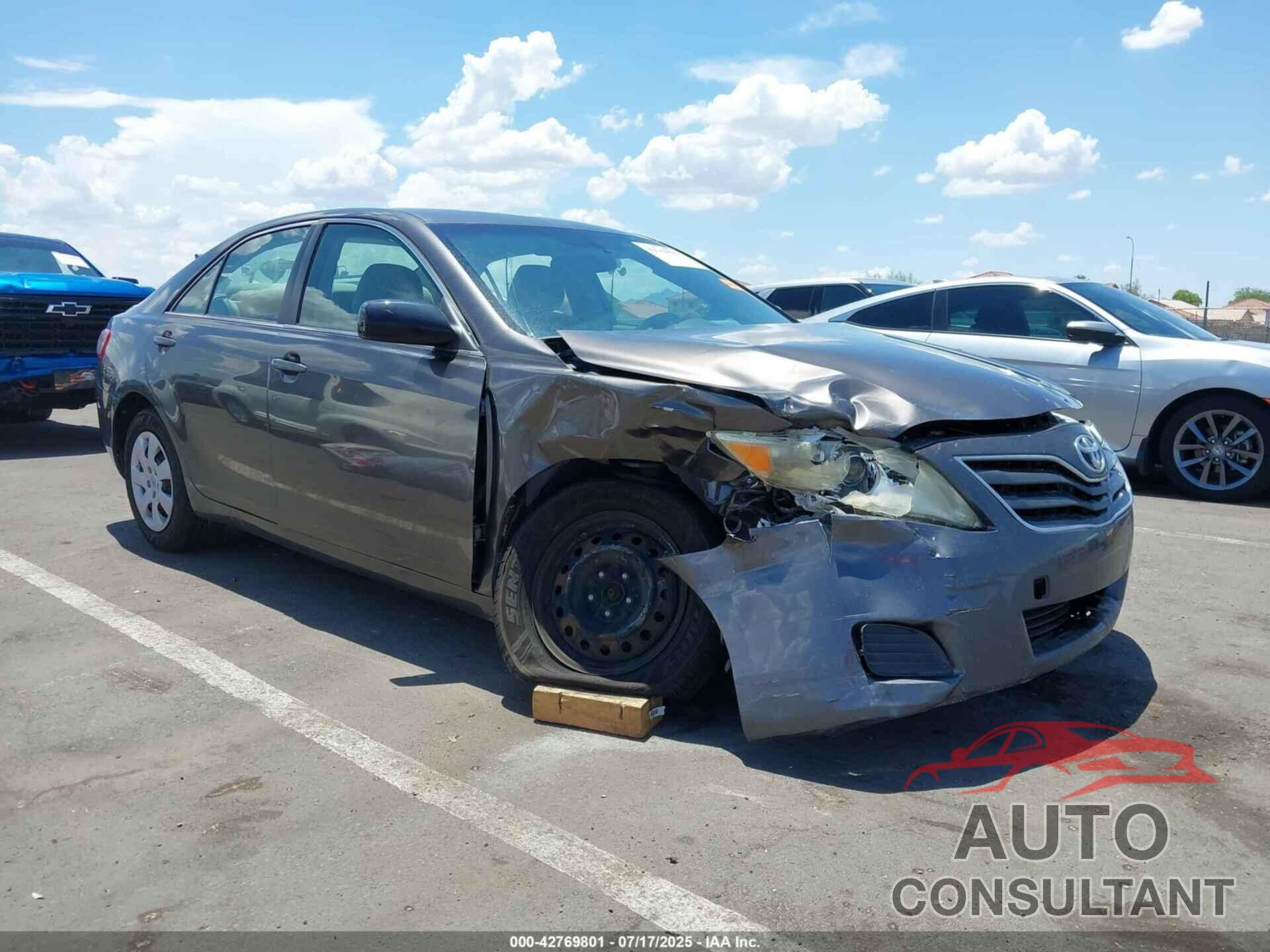 TOYOTA CAMRY 2010 - JTNBF3EK4A3003319