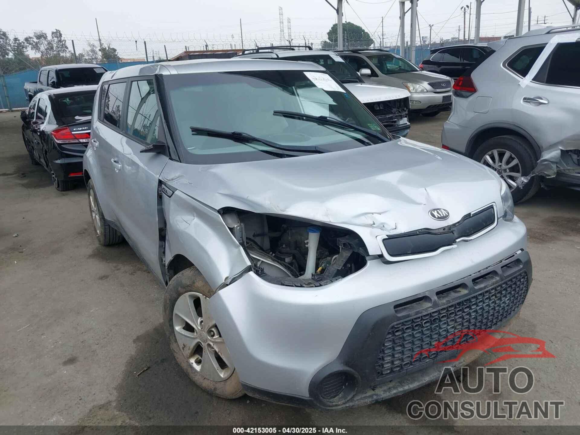 KIA SOUL 2015 - KNDJN2A21F7766644
