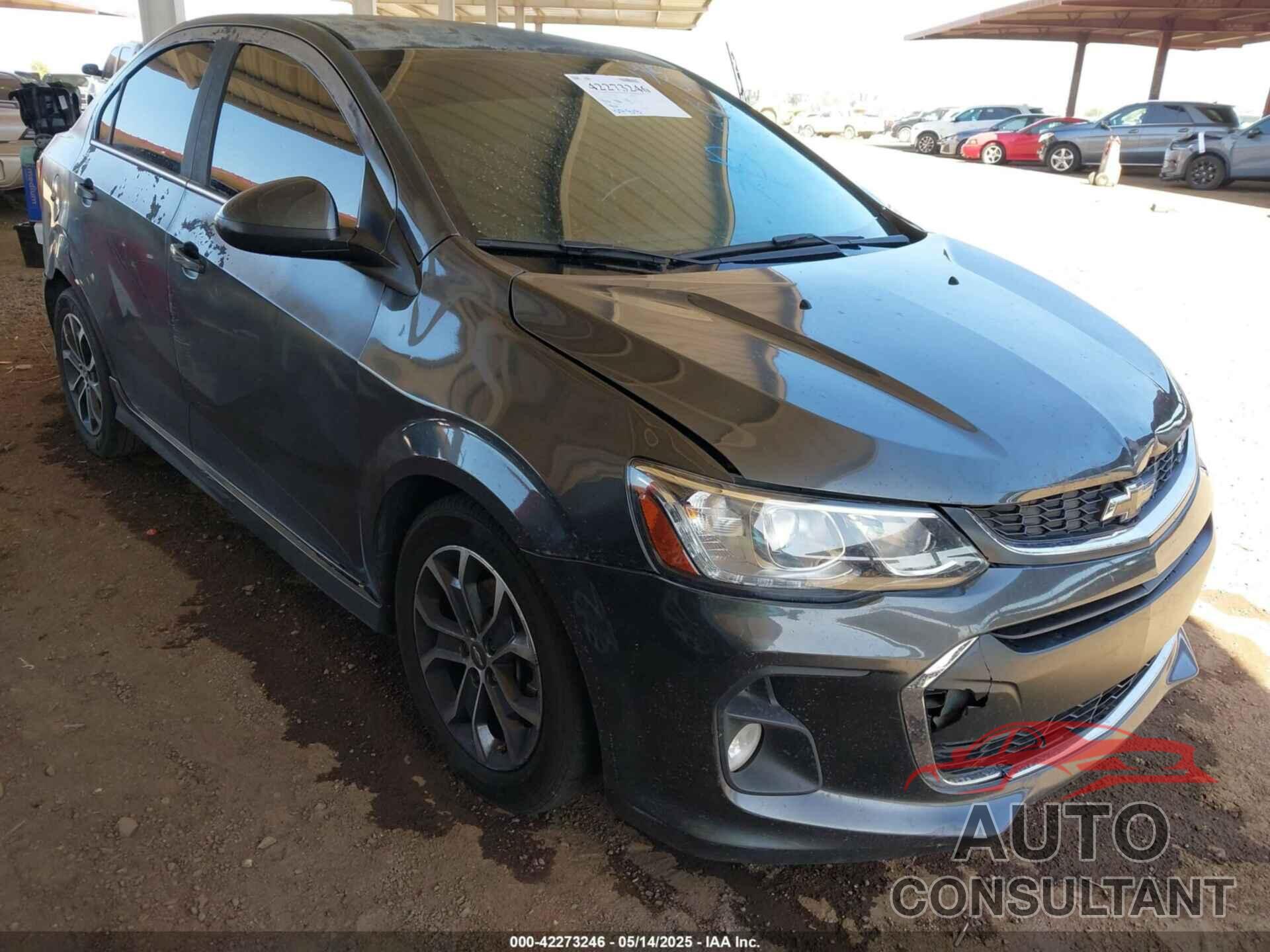 CHEVROLET SONIC 2017 - 1G1JD5SH1H4123926