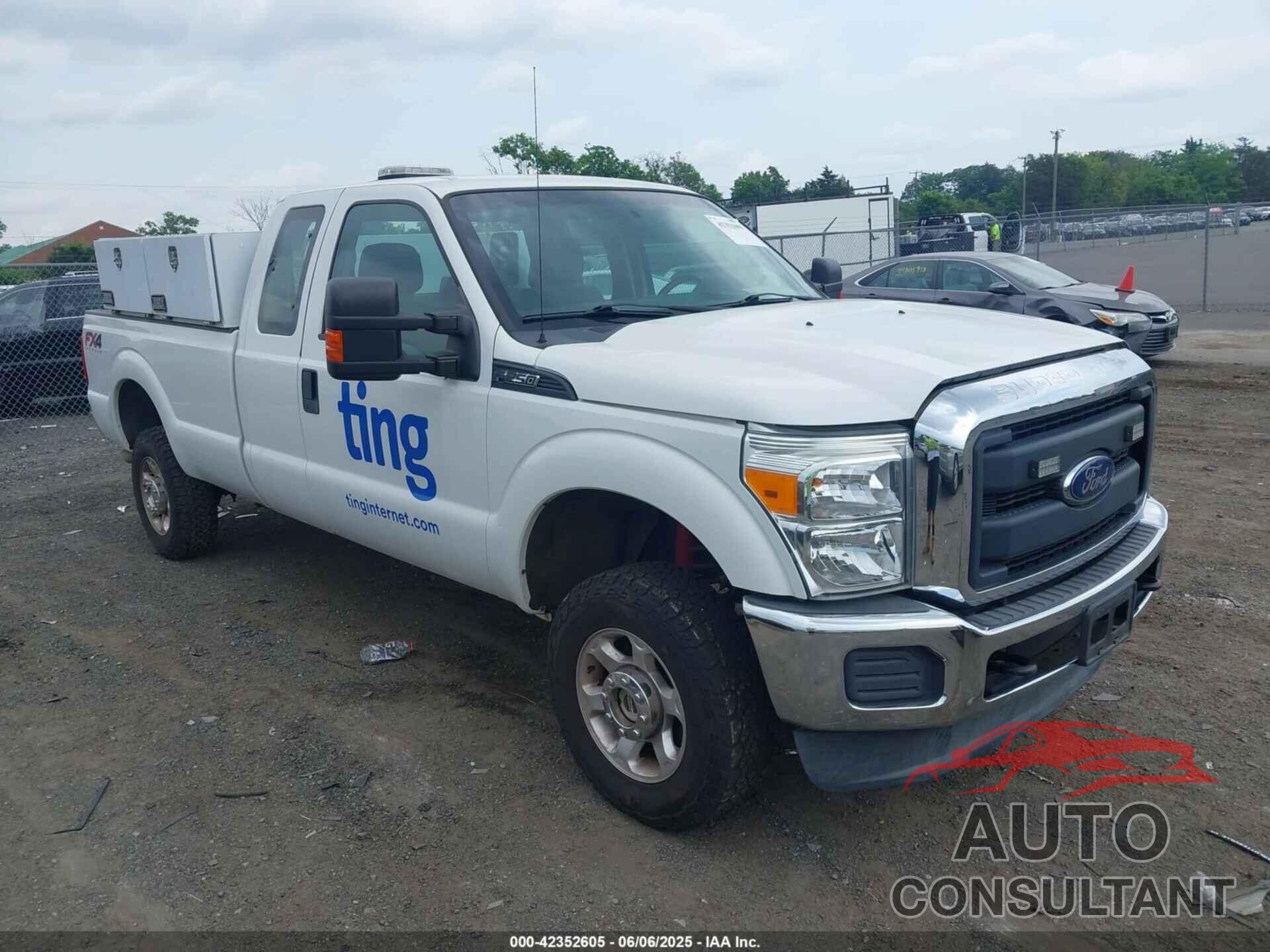 FORD F-250 2016 - 1FT7X2B63GEC11472