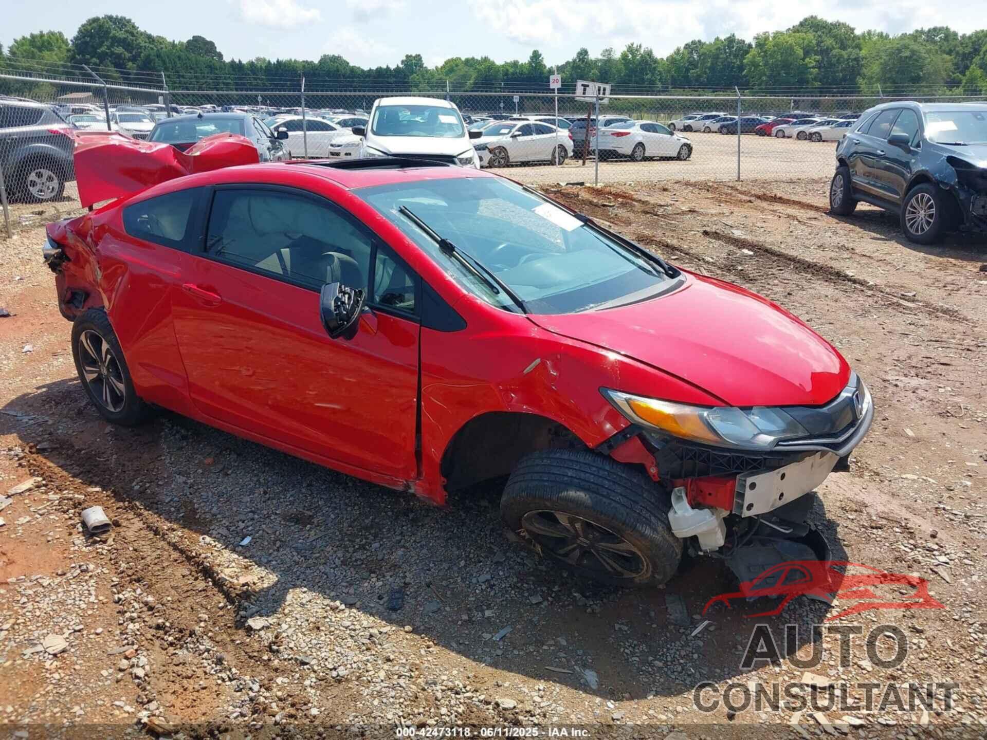 HONDA CIVIC 2015 - 2HGFG3B84FH507192