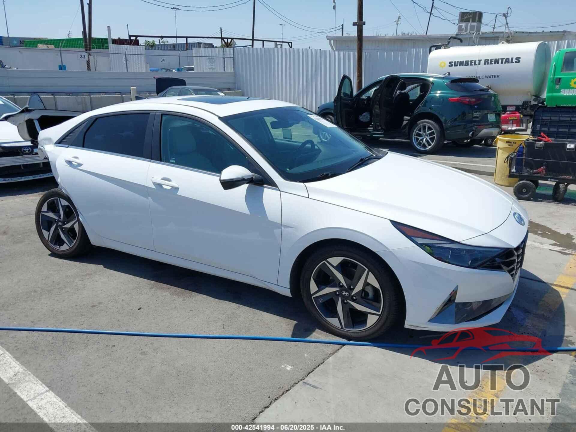 HYUNDAI ELANTRA HYBRID 2021 - KMHLN4AJ2MU003862