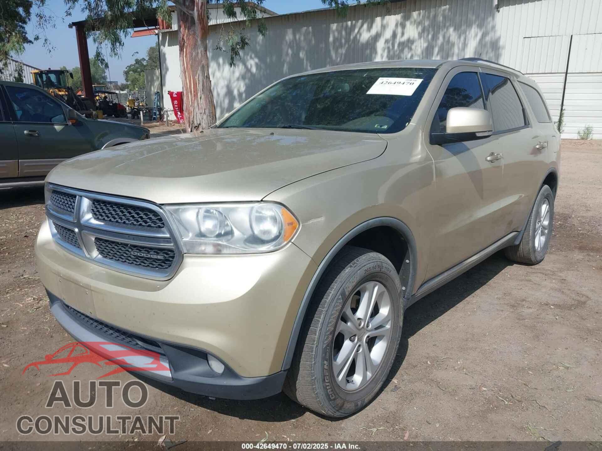 DODGE DURANGO 2011 - 1D4RD4GG8BC634117
