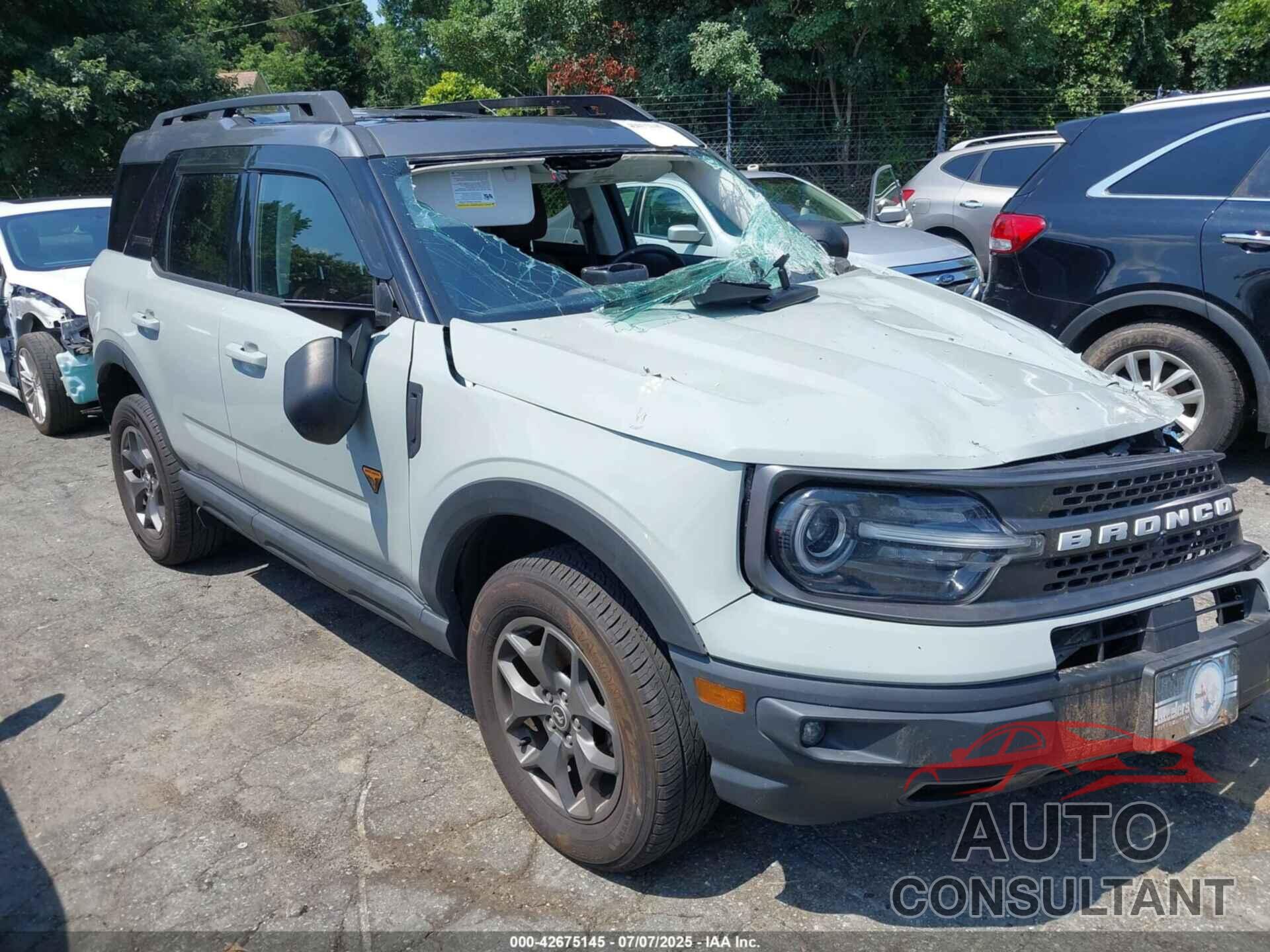 FORD BRONCO SPORT 2021 - 3FMCR9D91MRB06684