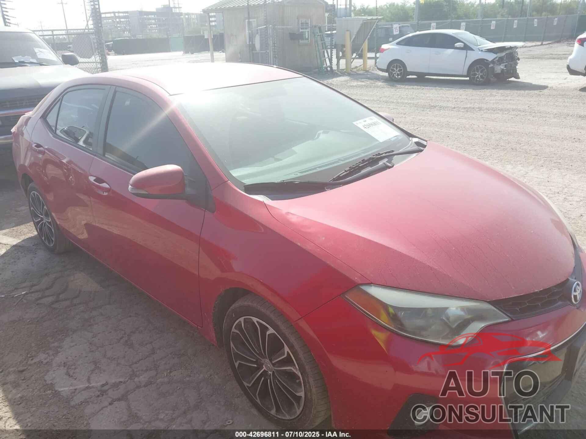 TOYOTA COROLLA 2016 - 2T1BURHE6GC683159