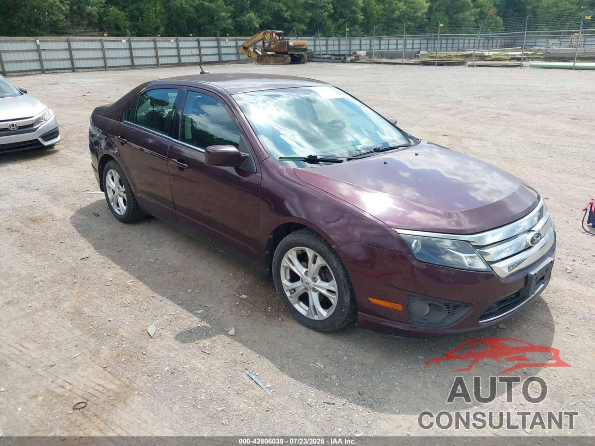 FORD FUSION 2012 - 3FAHP0HG2CR274536