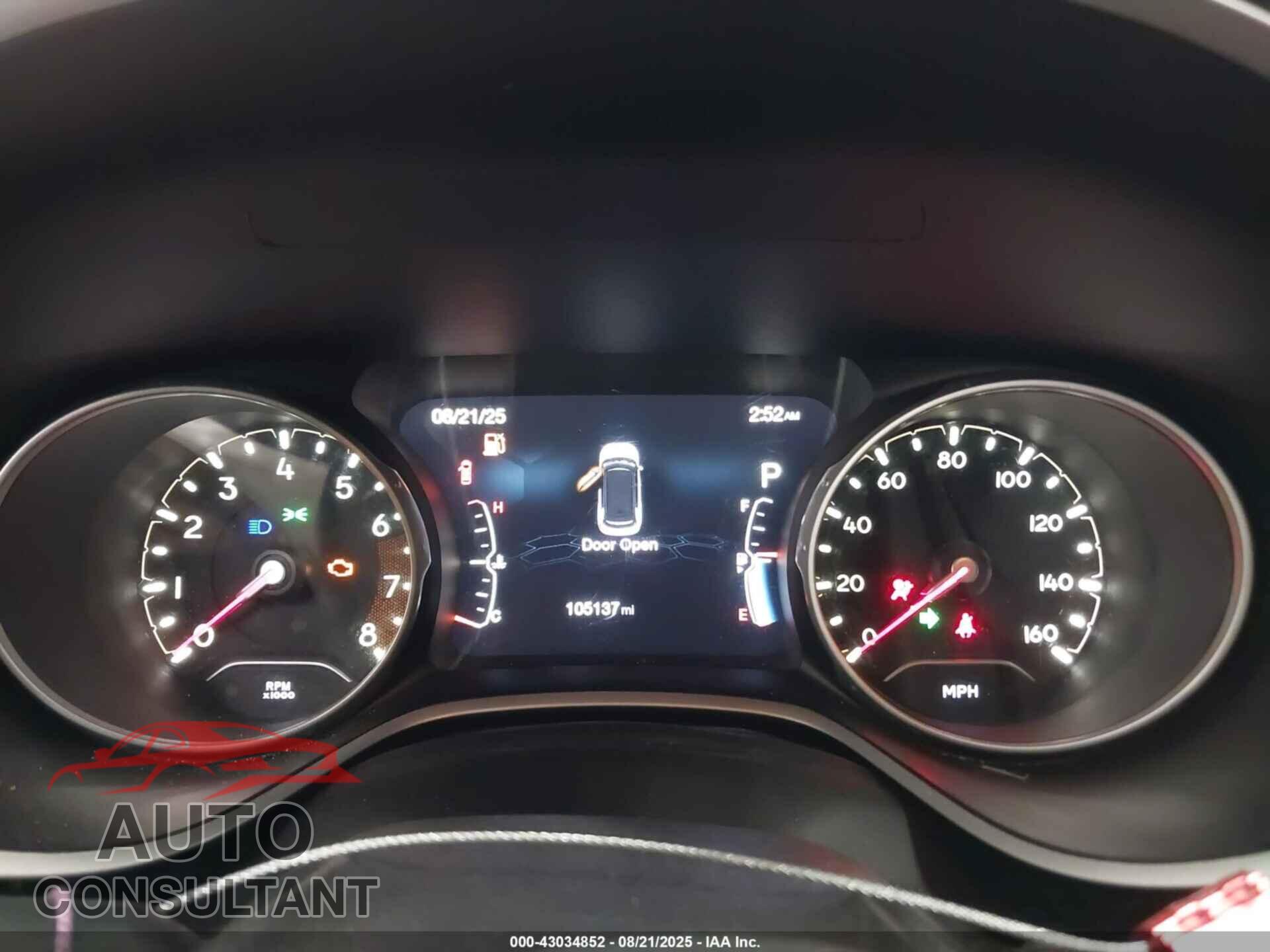 JEEP NEW COMPASS 2017 - 3C4NJDBB2HT665957