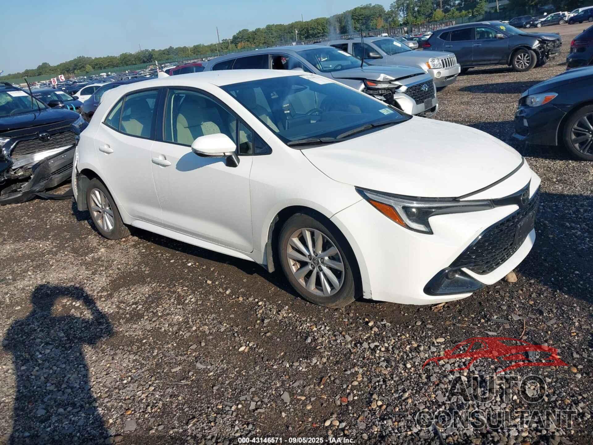 TOYOTA COROLLA 2023 - JTND4MBE9P3192934