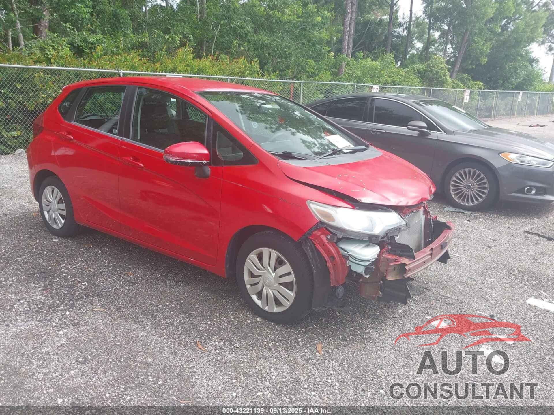 HONDA FIT 2015 - 3HGGK5H51FM760080