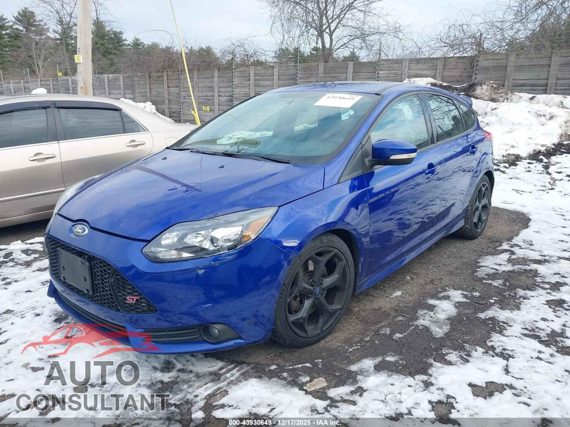 FORD FOCUS ST 2013 - 1FADP3L94DL229736