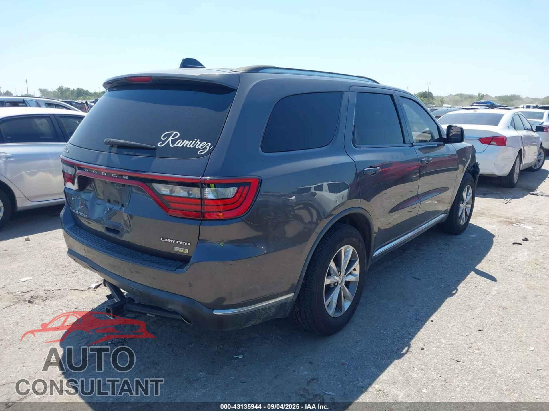 DODGE DURANGO 2015 - 1C4RDHDG1FC906876