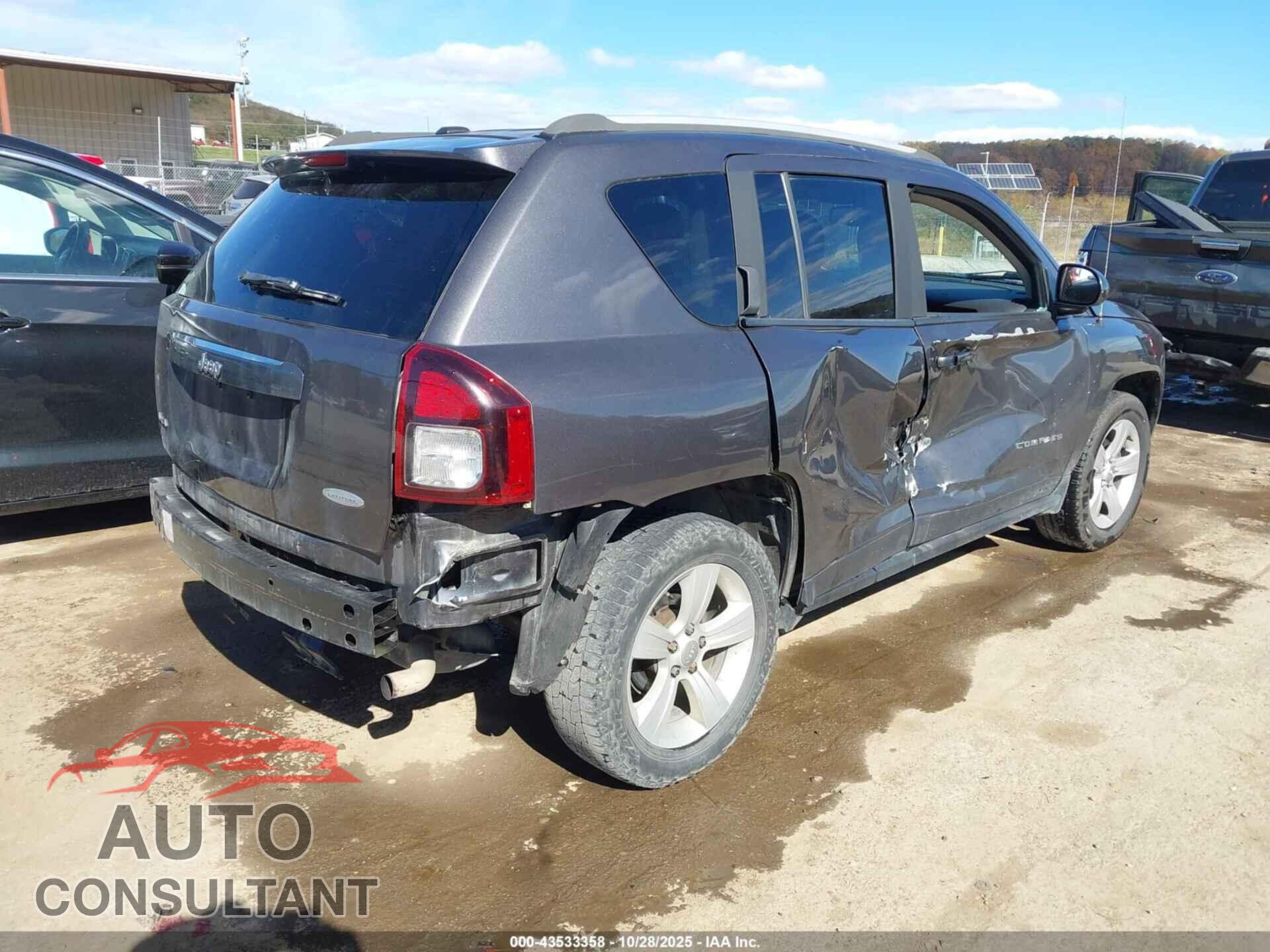 JEEP COMPASS 2017 - 1C4NJDEB4HD112373