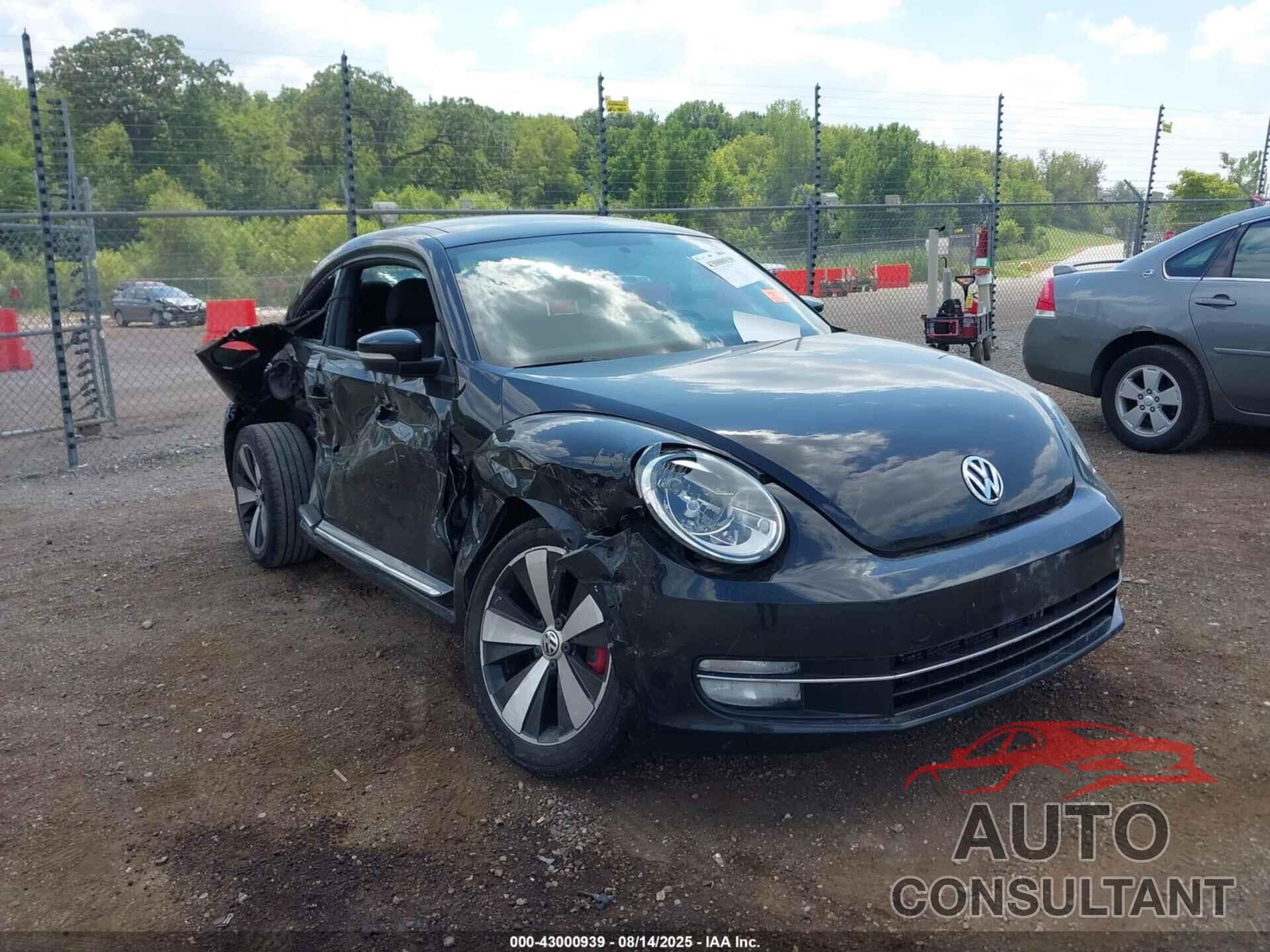 VOLKSWAGEN BEETLE 2012 - 3VWVA7ATXCM665541