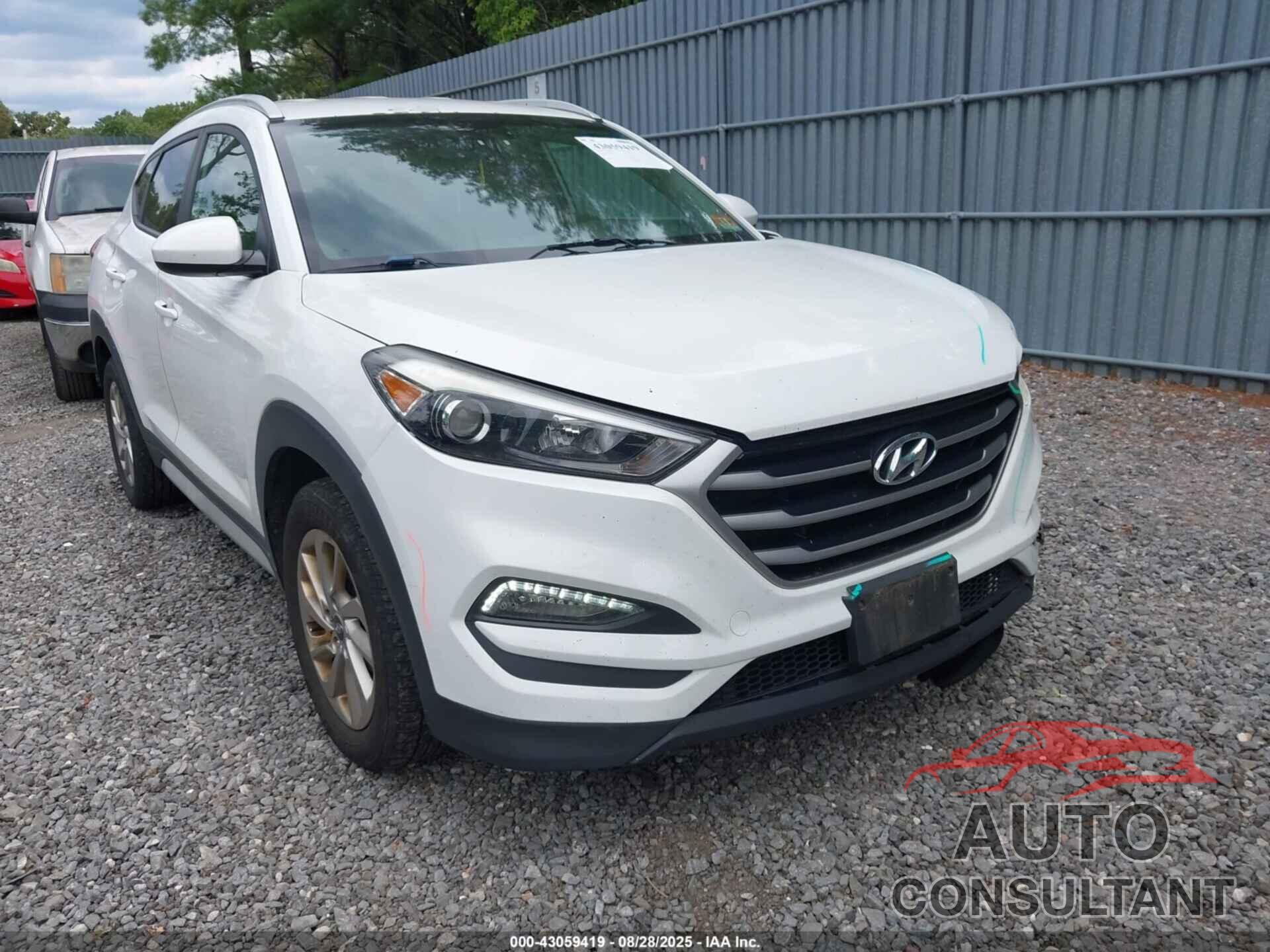HYUNDAI TUCSON 2017 - KM8J3CA48HU476768