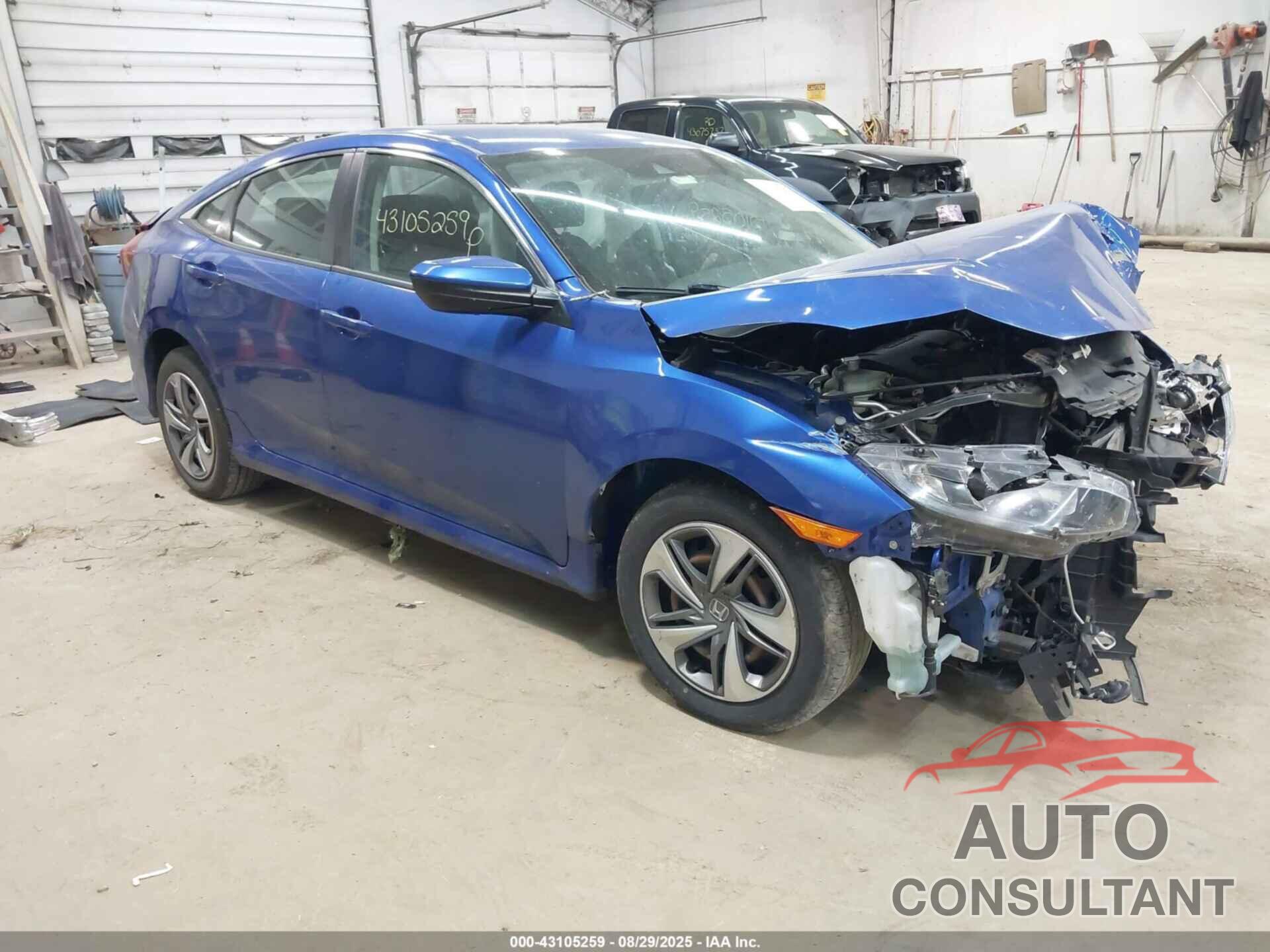 HONDA CIVIC 2019 - 2HGFC2F64KH554151