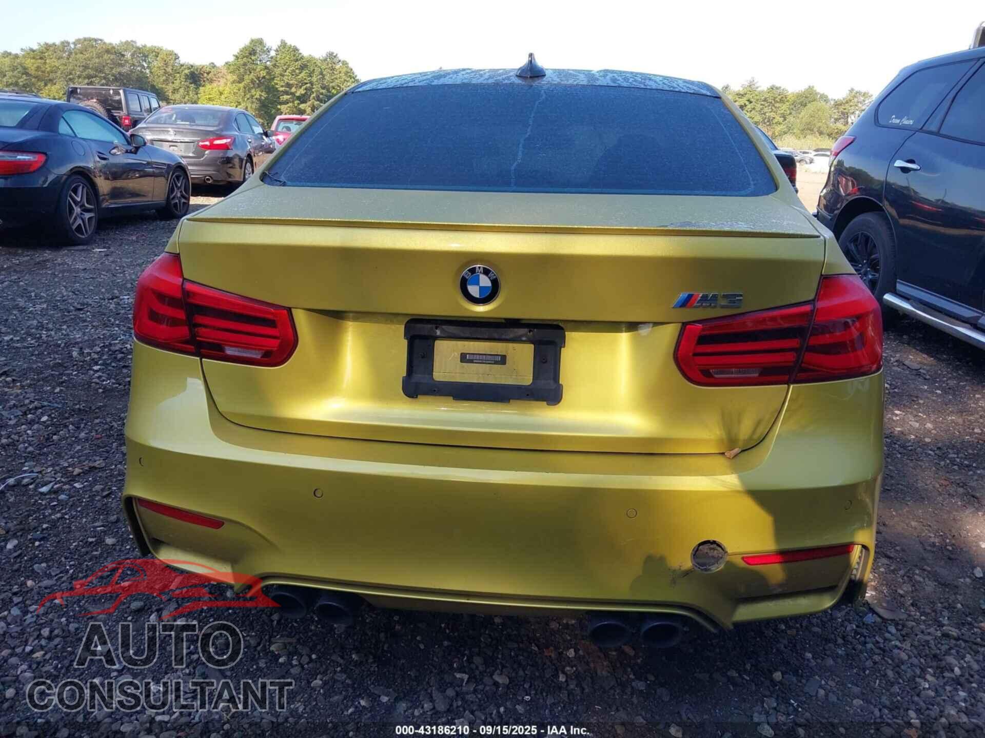 BMW M3 2016 - WBS8M9C59G5E68255