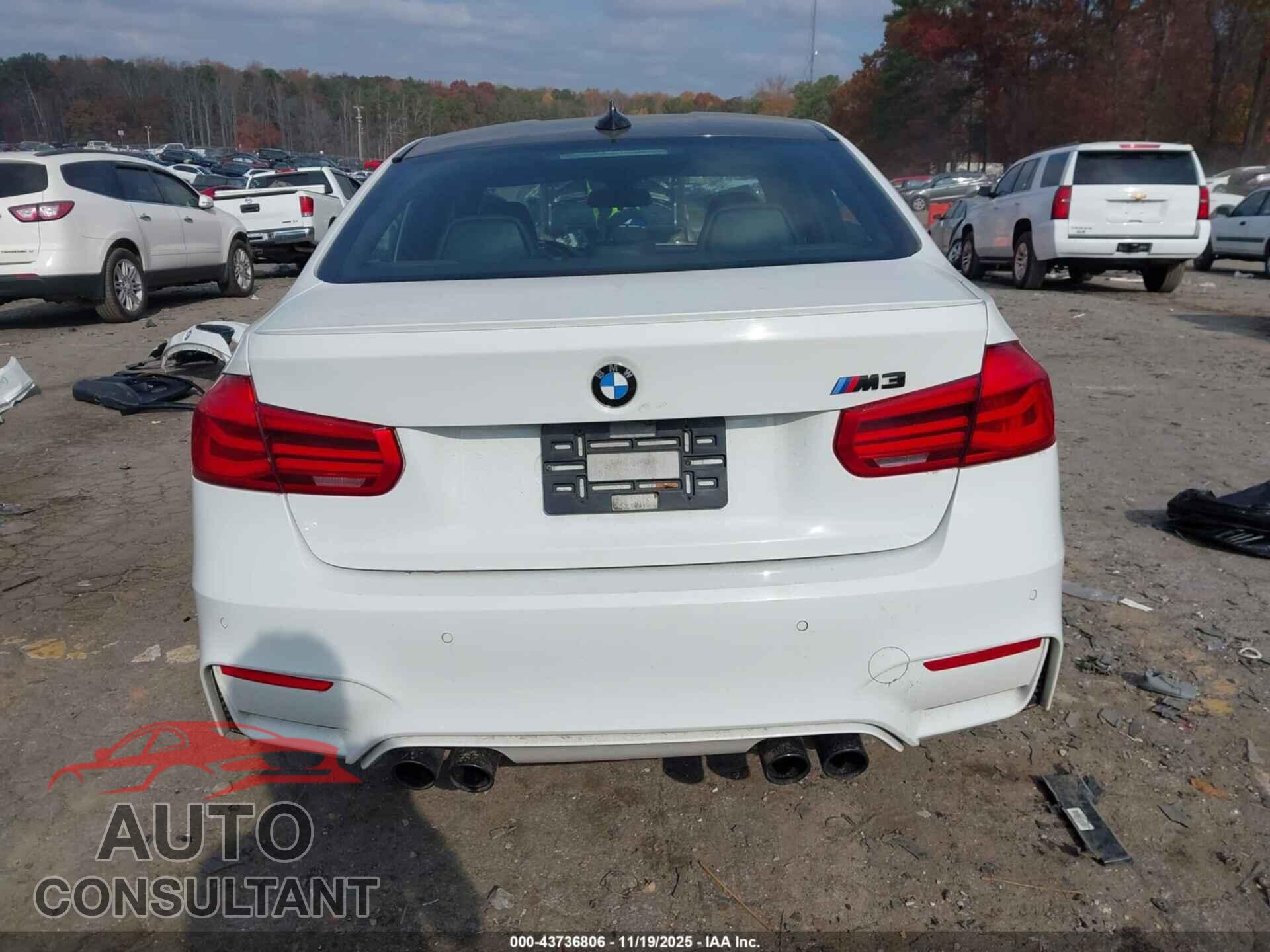 BMW M3 2018 - WBS8M9C59J5L00653