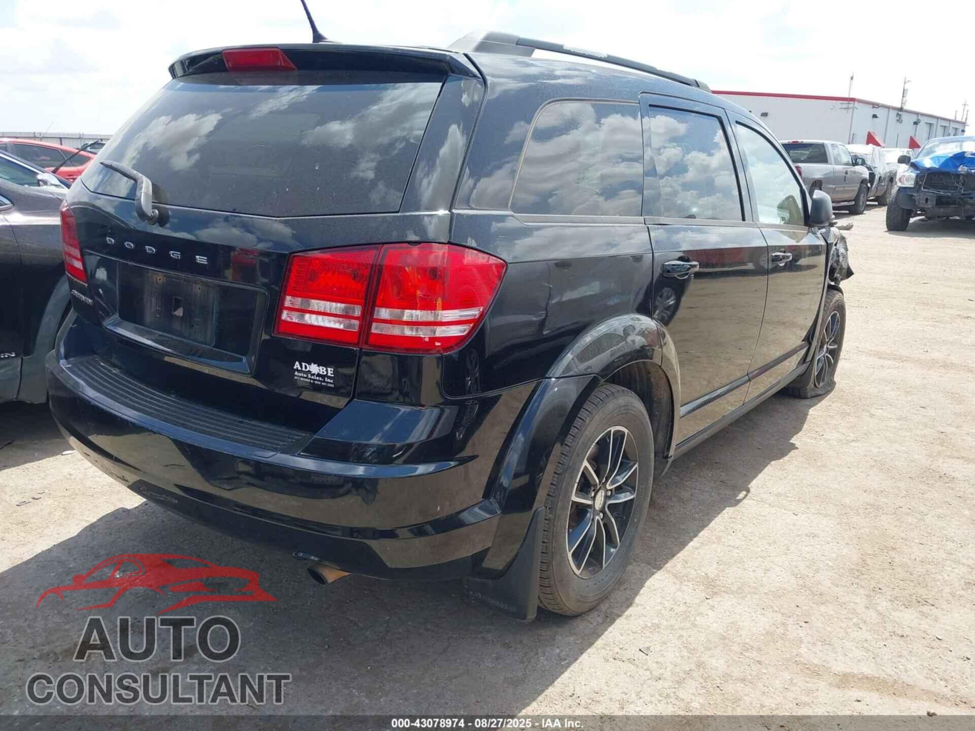 DODGE JOURNEY 2017 - 3C4PDCAB9HT568346
