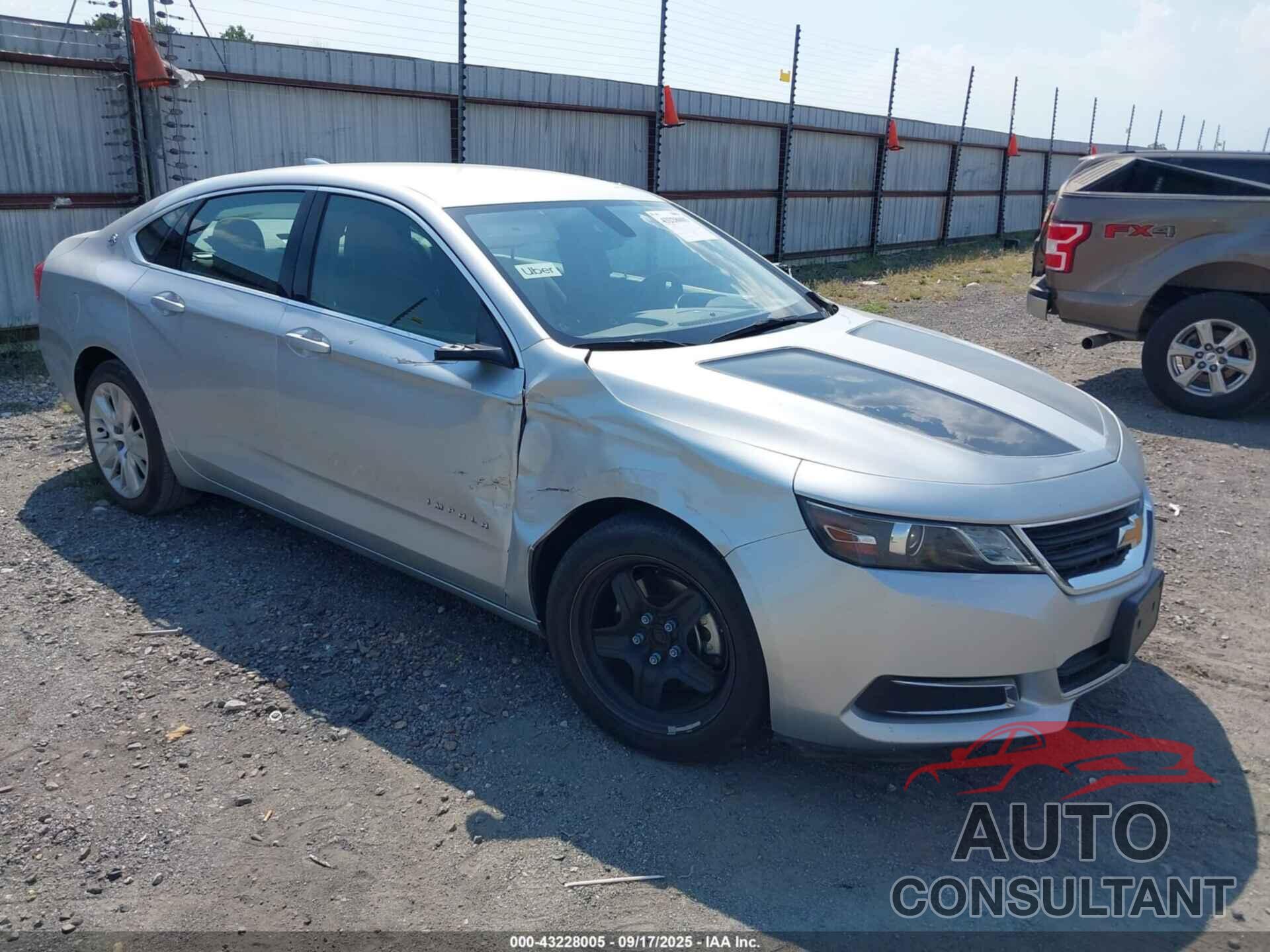 CHEVROLET IMPALA 2017 - 2G11Z5SA9H9138580