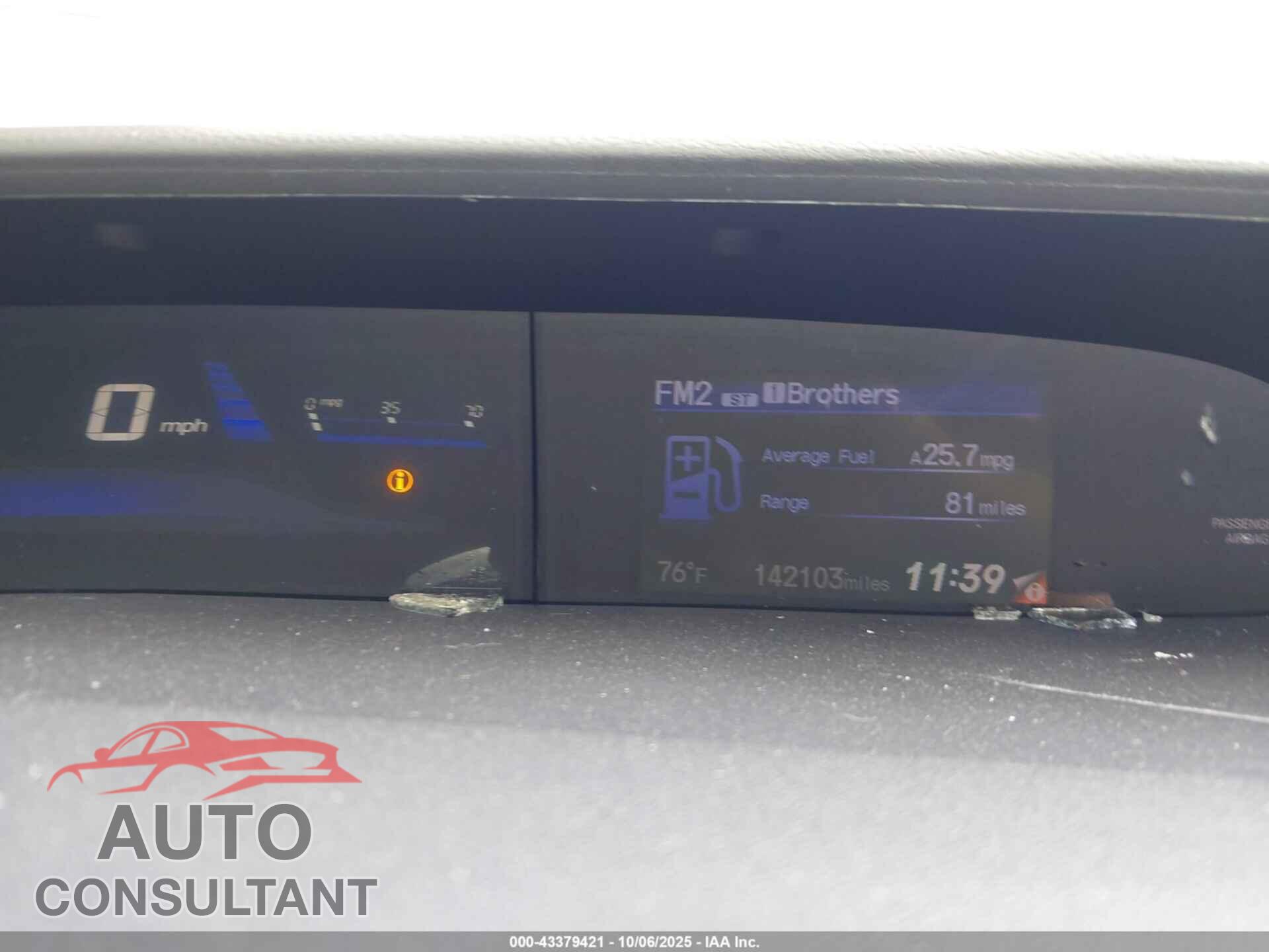 HONDA CIVIC 2013 - 19XFB2F59DE088255