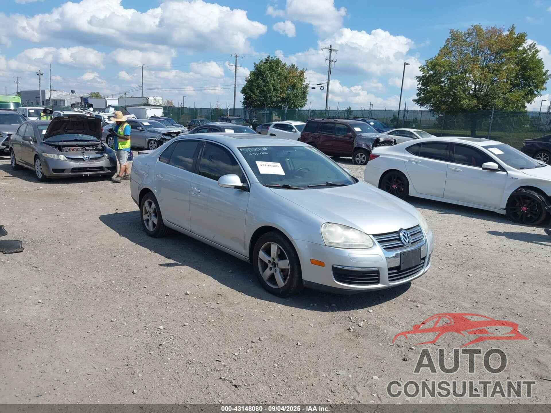 VOLKSWAGEN JETTA 2009 - 3VWRM71K19M052734
