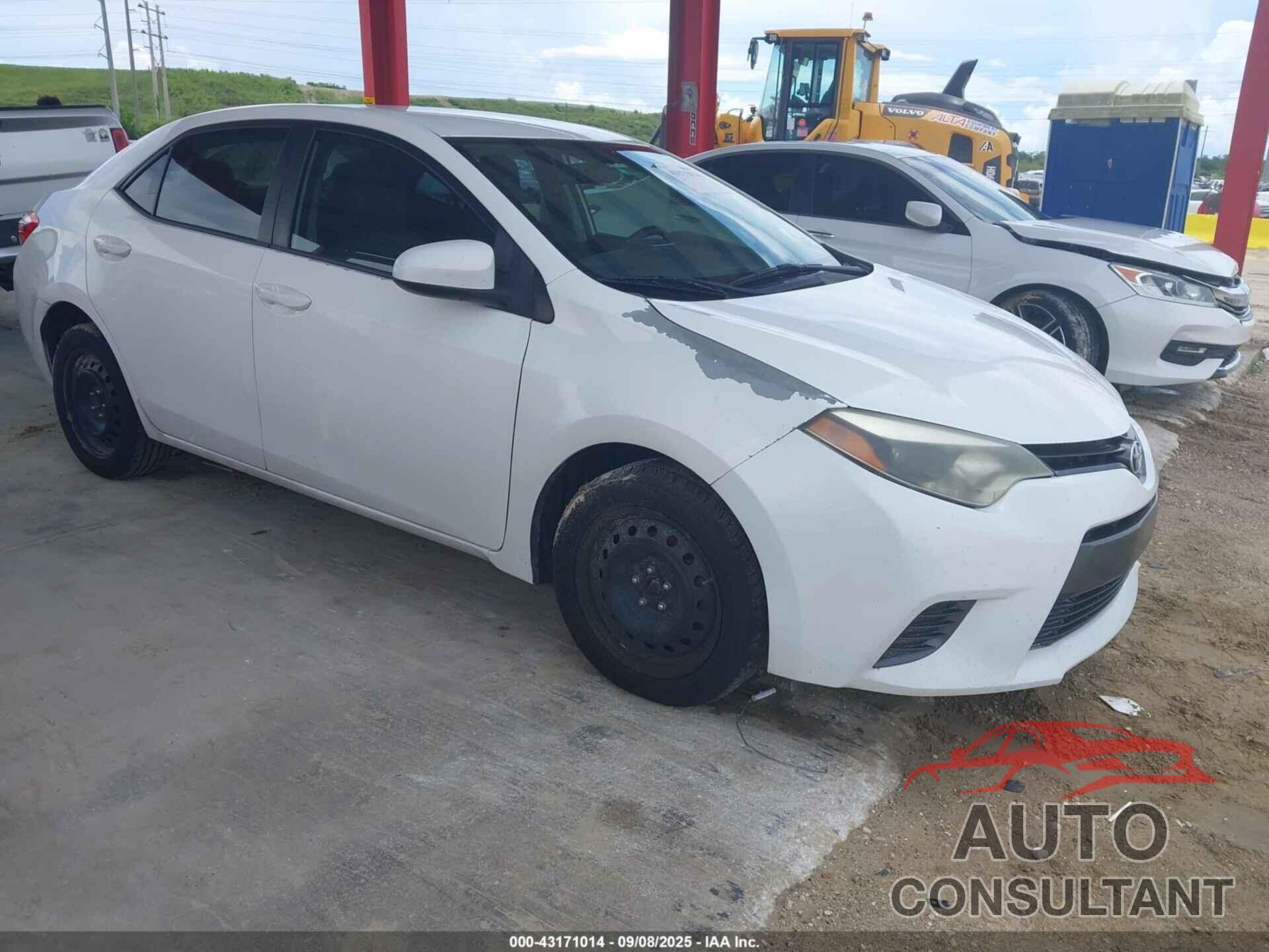 TOYOTA COROLLA 2016 - 5YFBURHE9GP518058