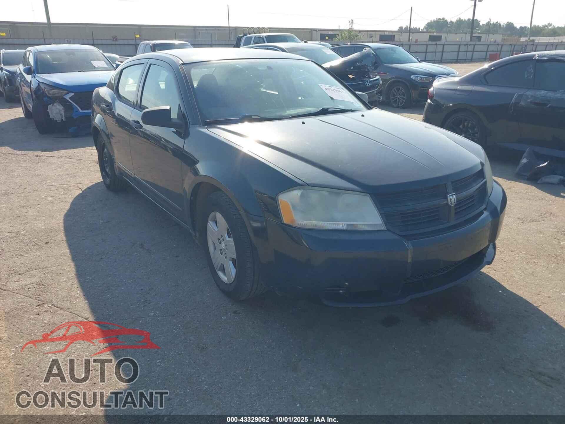 DODGE AVENGER 2010 - 1B3CC4FB8AN200733