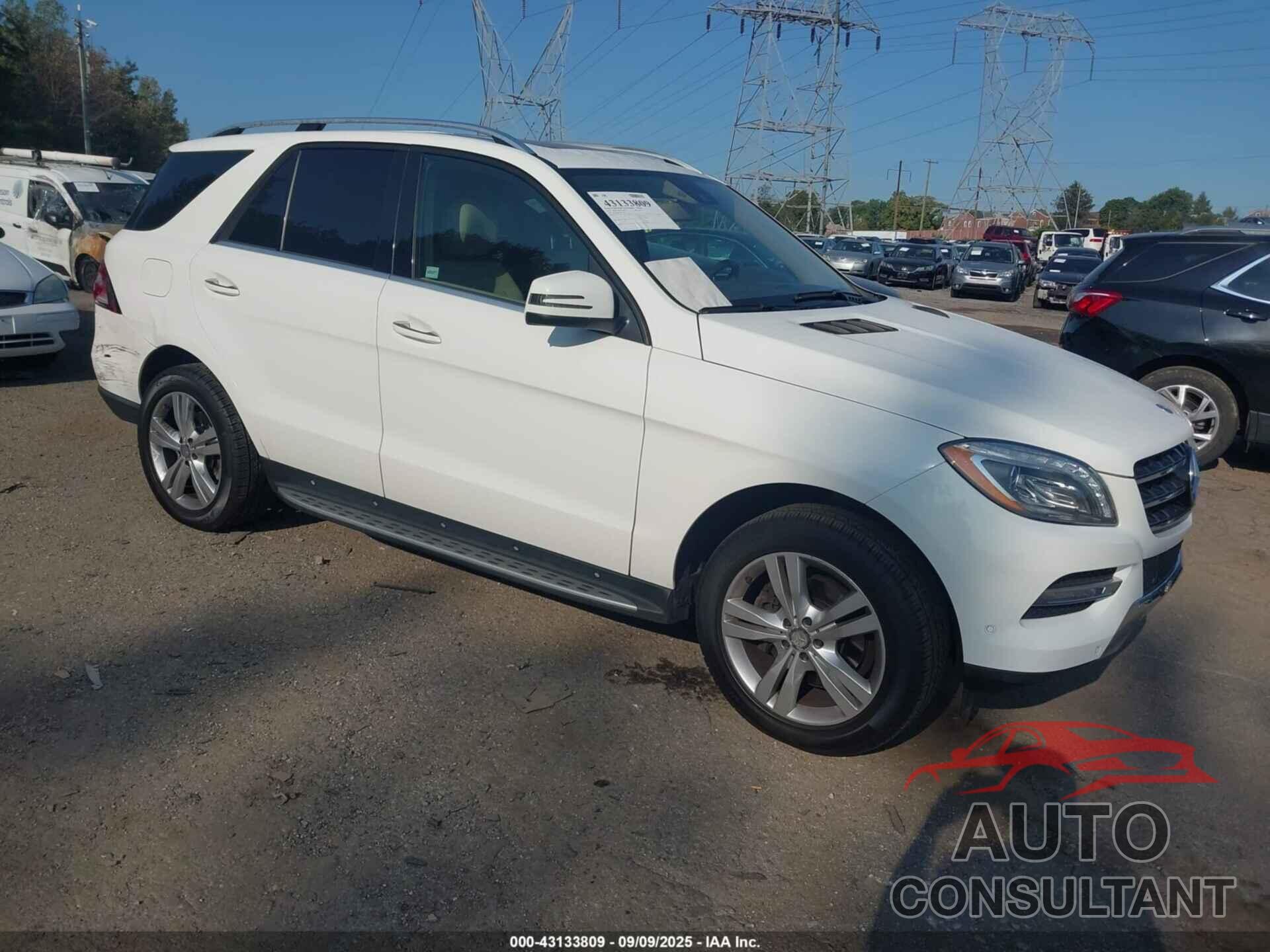 MERCEDES-BENZ ML 350 2014 - 4JGDA5HB9EA422203