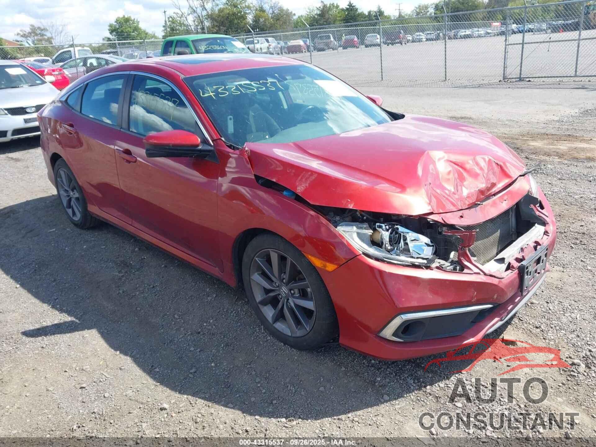 HONDA CIVIC 2020 - 19XFC1F39LE014032