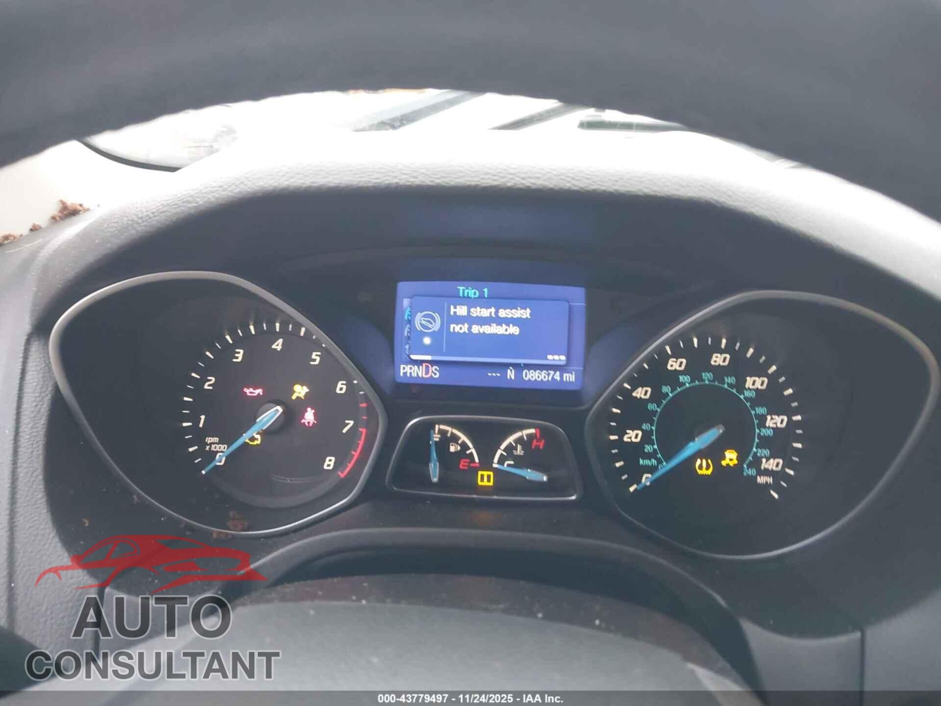 FORD FOCUS 2013 - 1FADP3K20DL255853
