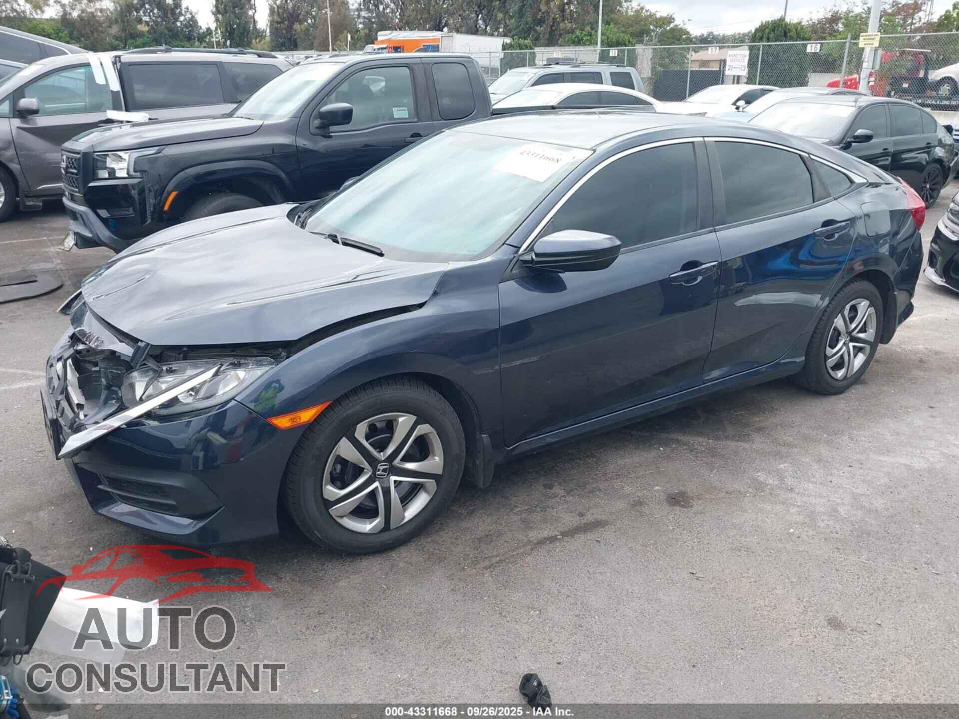 HONDA CIVIC 2017 - 2HGFC2F52HH556822