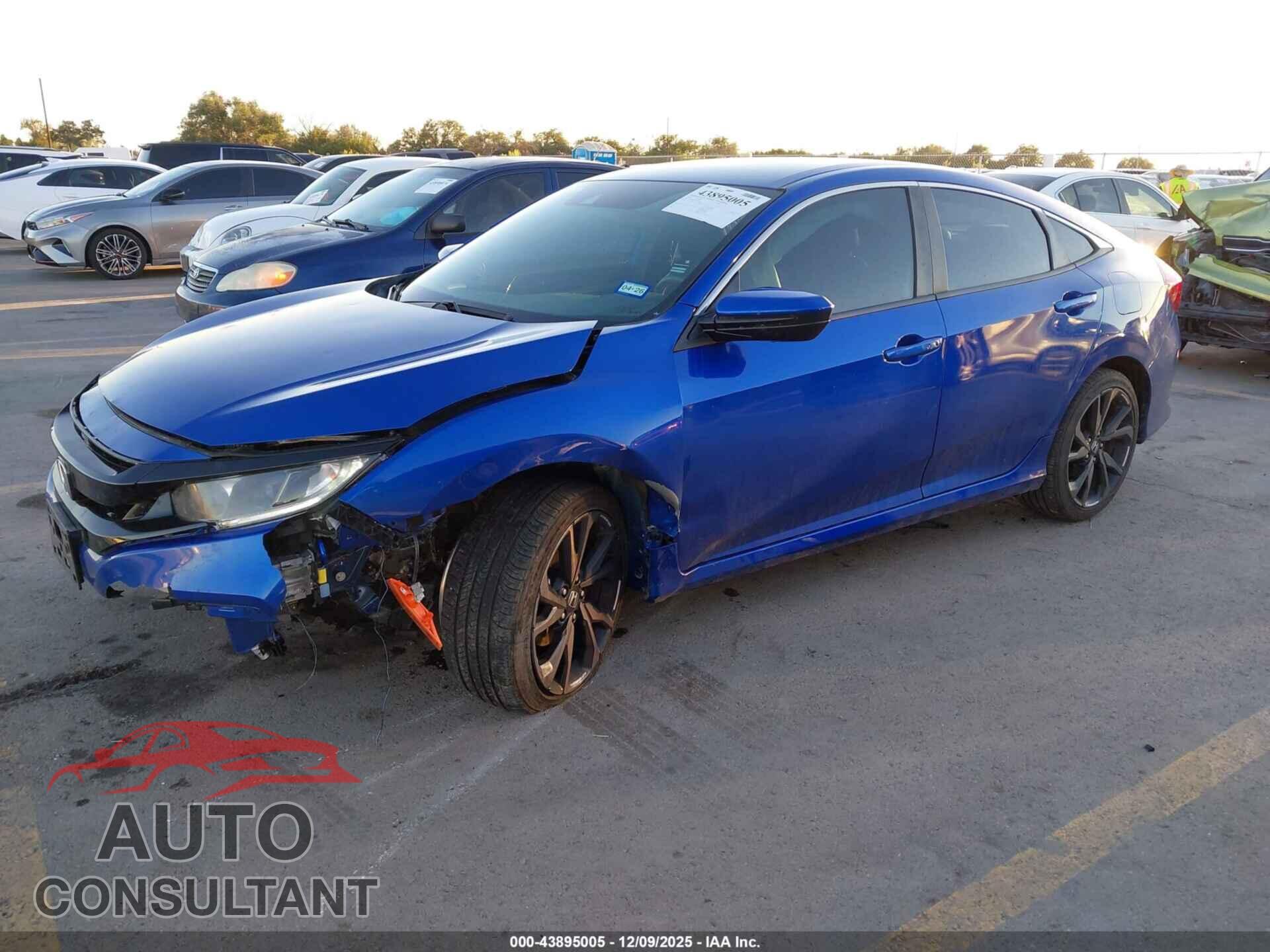 HONDA CIVIC 2020 - 19XFC2F89LE209436