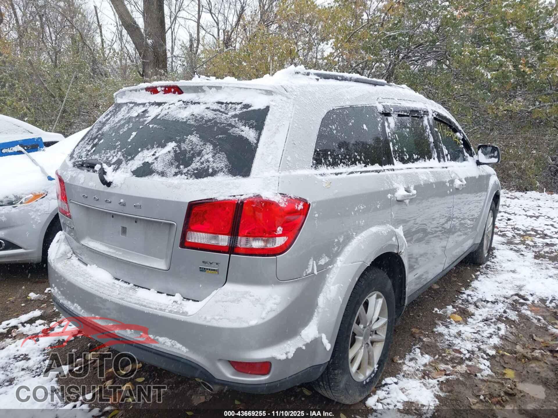 DODGE JOURNEY 2013 - 3C4PDCBG8DT618934