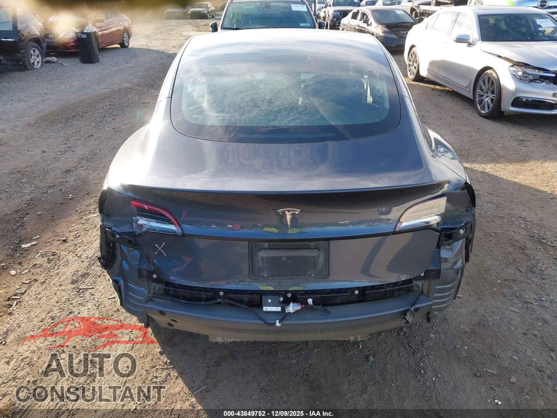 TESLA MODEL 3 2019 - 5YJ3E1EA8KF314361