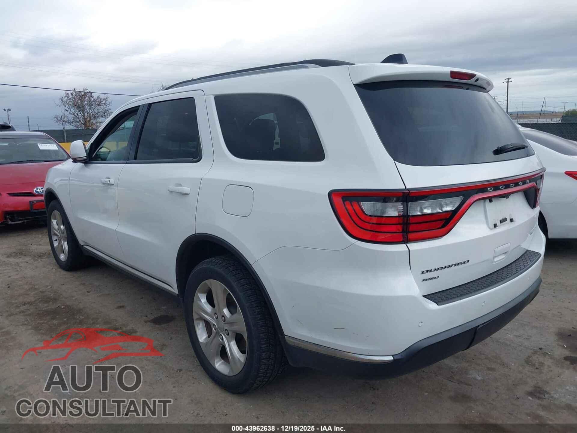 DODGE DURANGO 2014 - 1C4RDJDG5EC425261