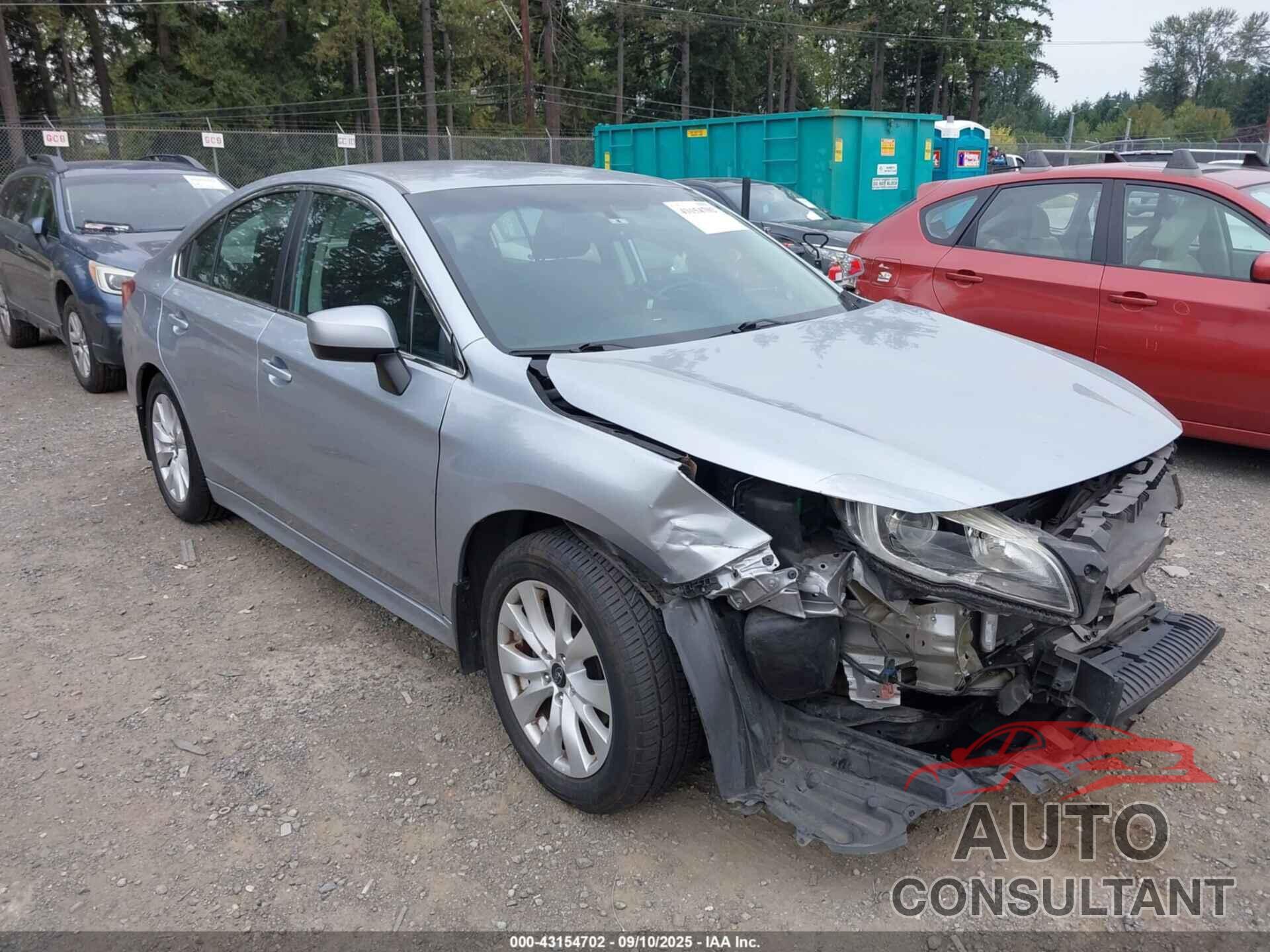 SUBARU LEGACY 2015 - 4S3BNAC63F3029726