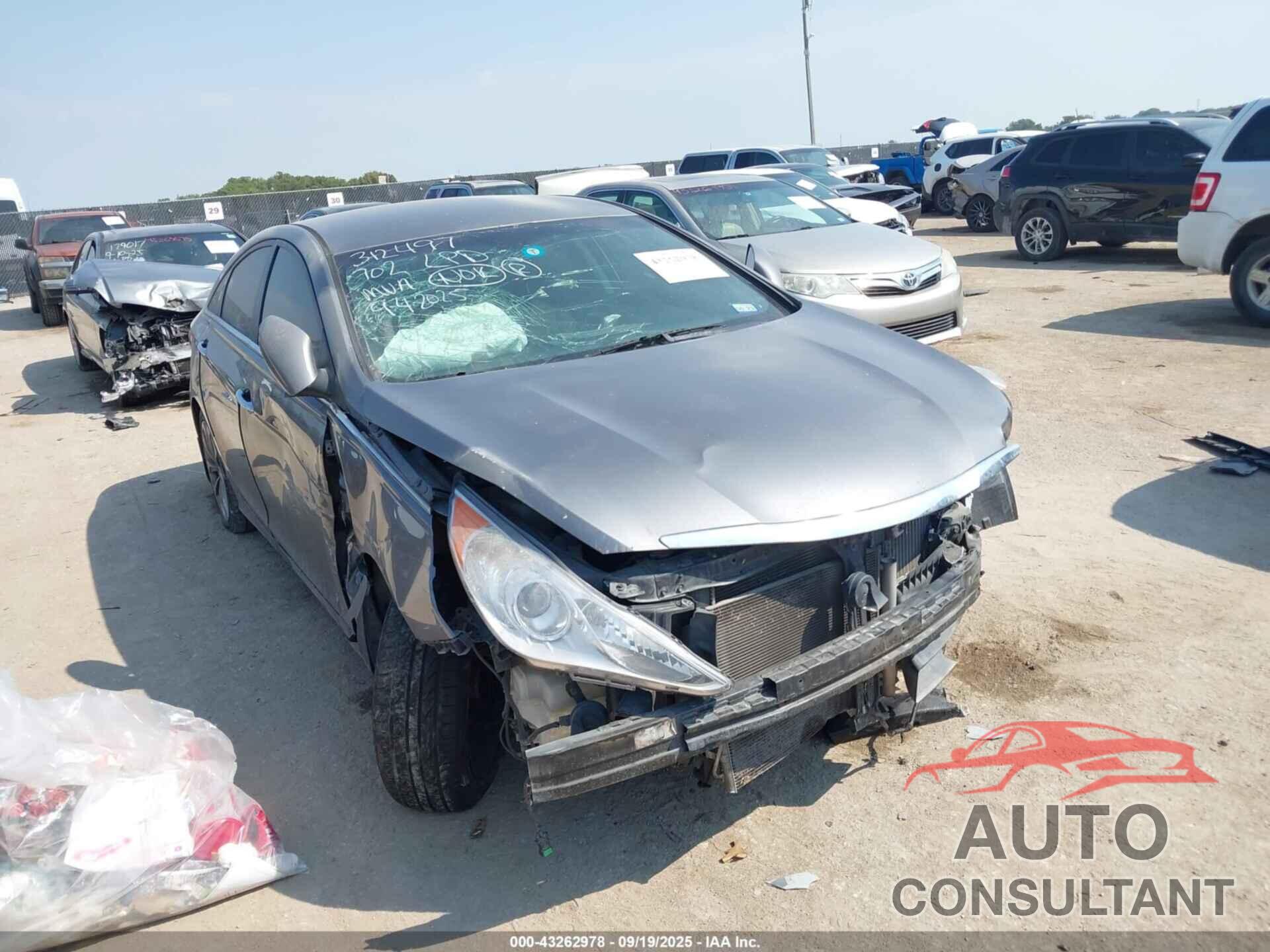 HYUNDAI SONATA 2012 - 5NPEC4AB2CH326149
