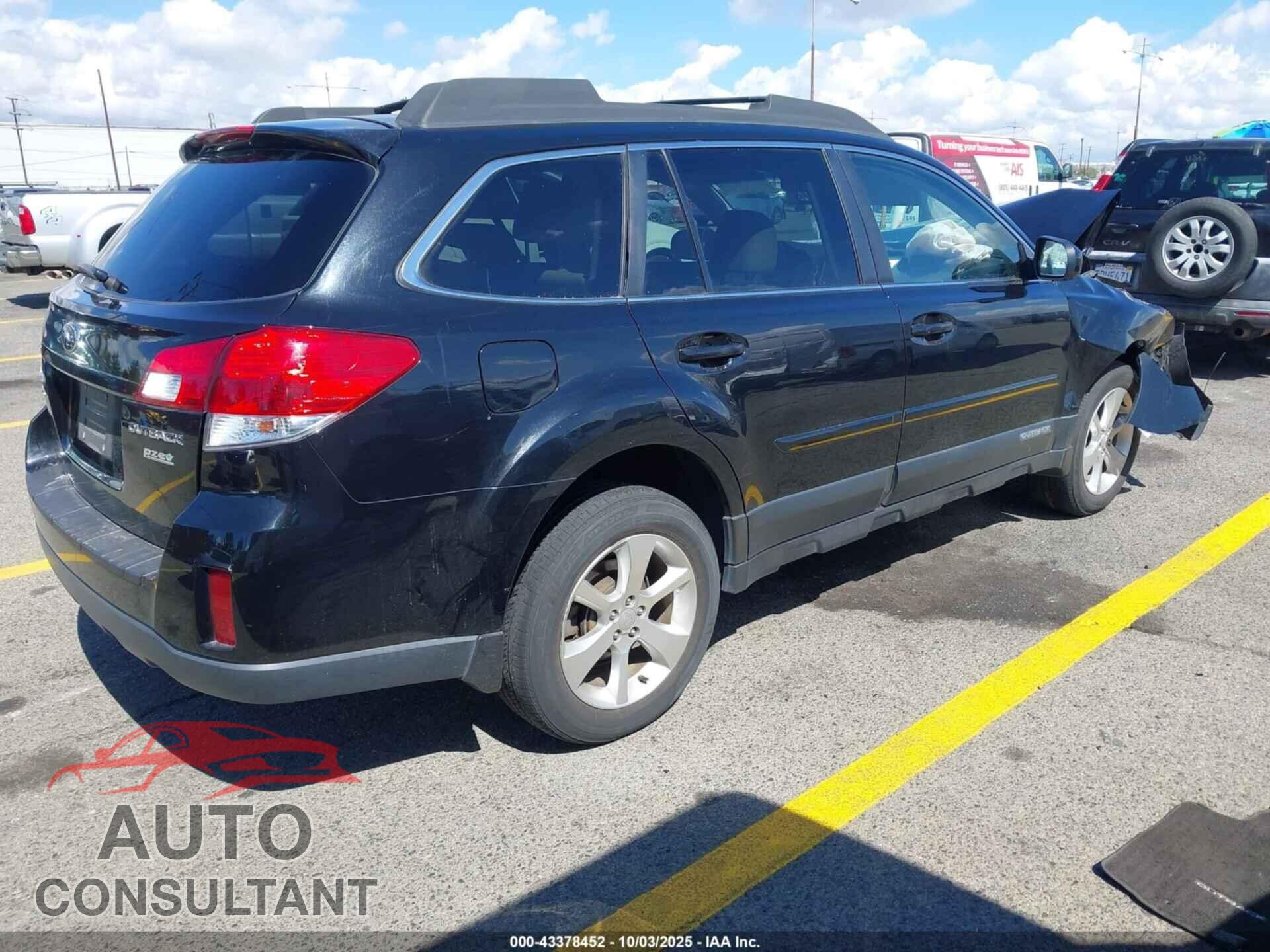 SUBARU OUTBACK 2013 - 4S4BRBGC8D3310391