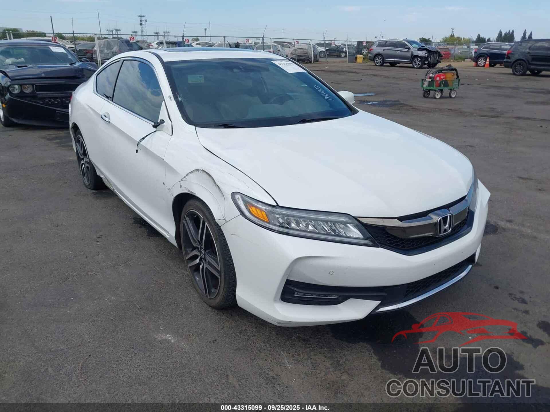 HONDA ACCORD 2016 - 1HGCT2B06GA006050
