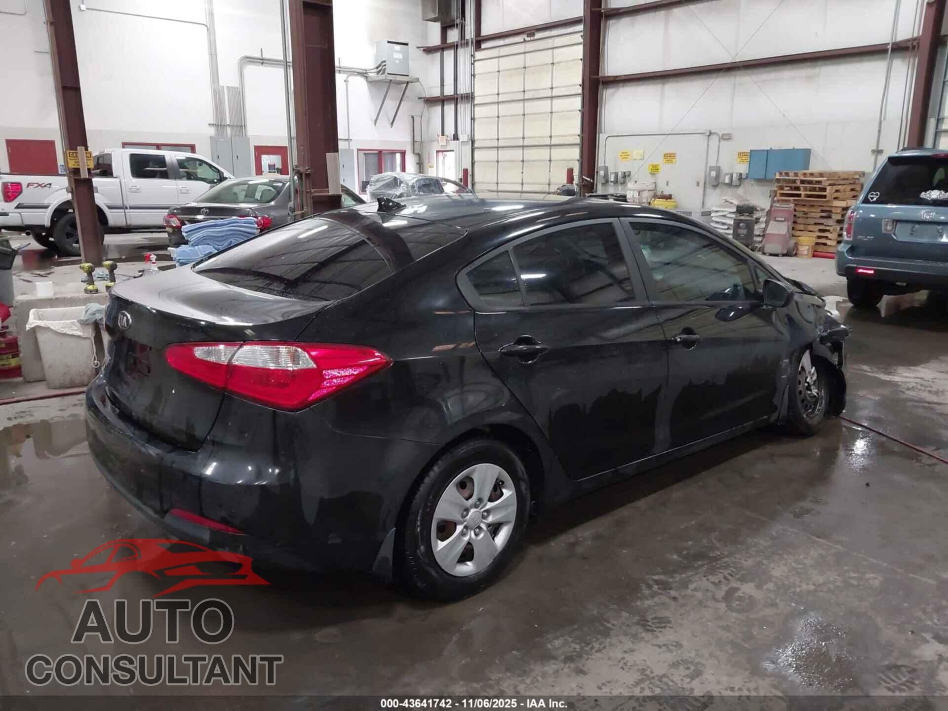 KIA FORTE 2015 - KNAFK4A68F5263991
