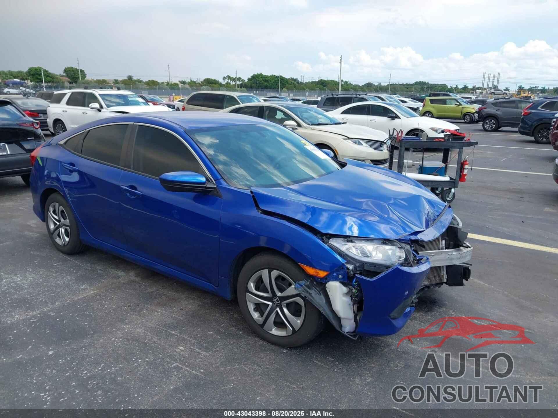 HONDA CIVIC 2017 - 19XFC2F55HE025821