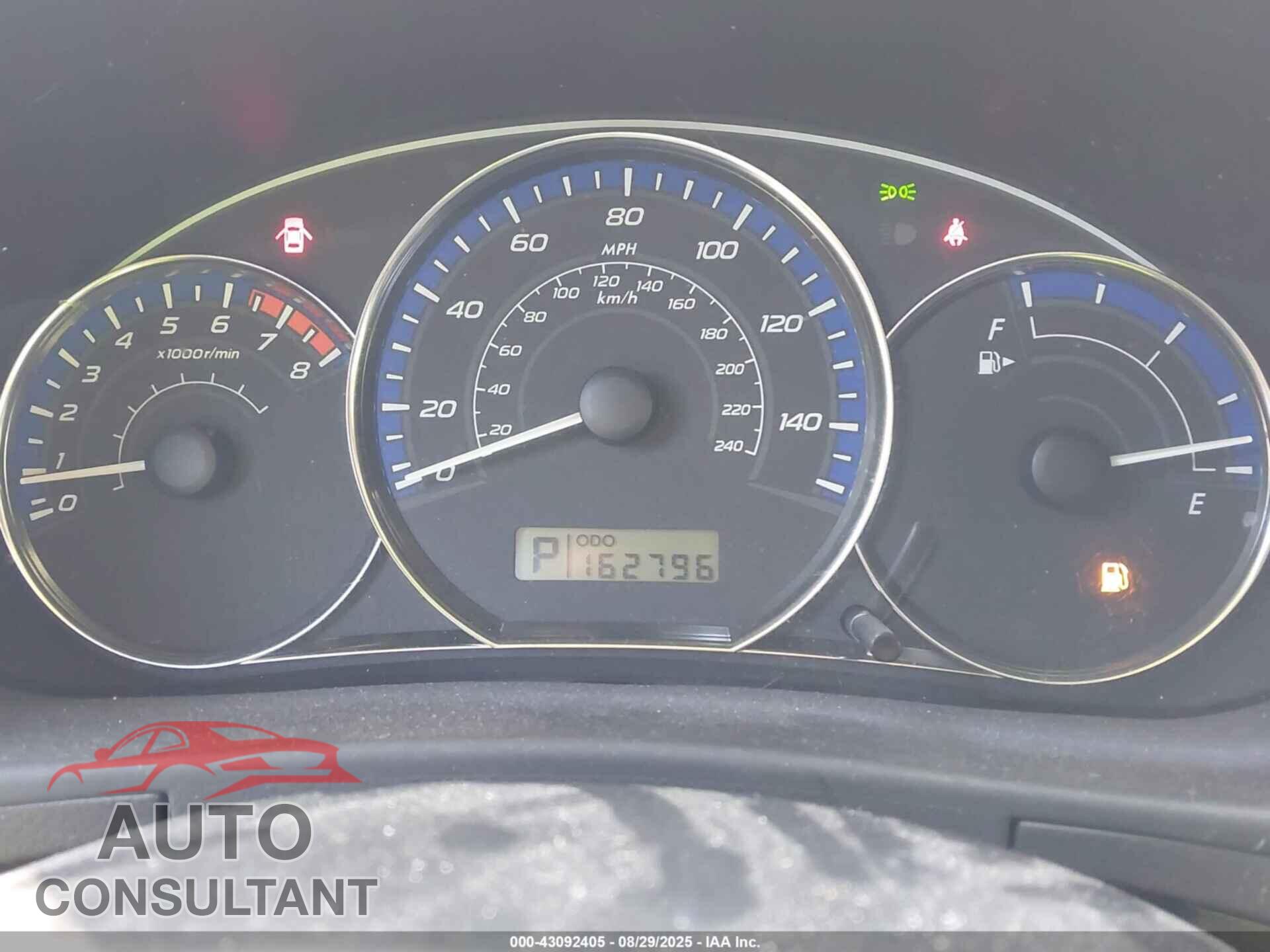 SUBARU FORESTER 2012 - JF2SHABC2CH464879