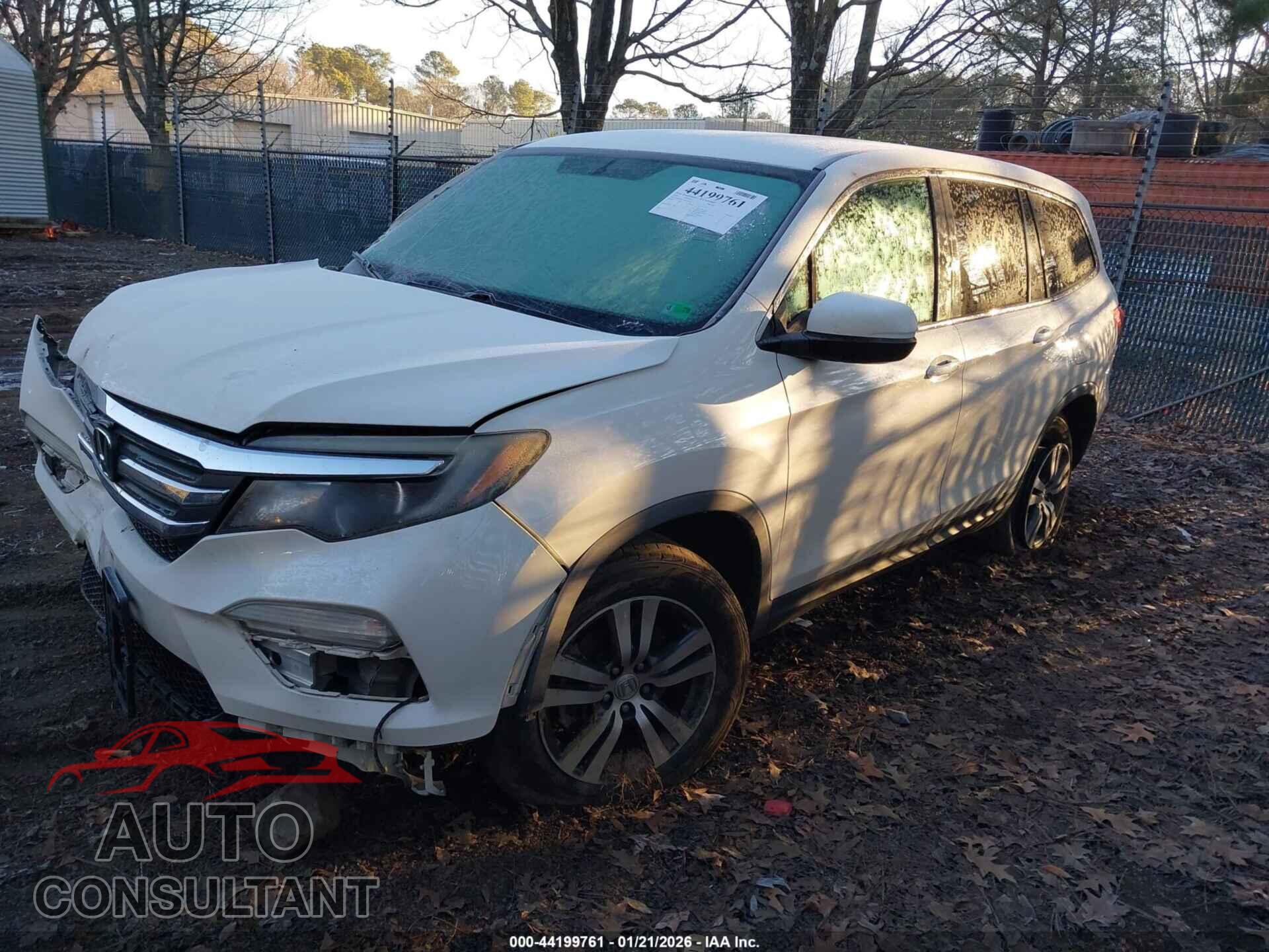 HONDA PILOT 2016 - 5FNYF6H37GB007767