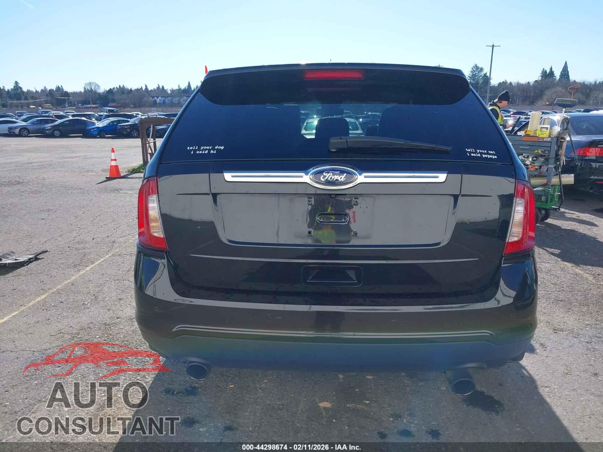 FORD EDGE 2012 - 2FMDK3K92CBA60594
