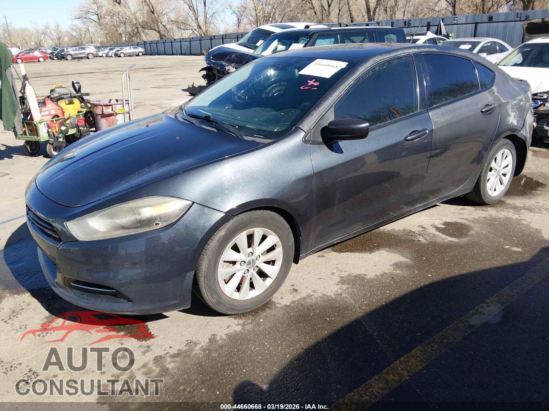 DODGE DART 2014 - 1C3CDFBB4ED767907