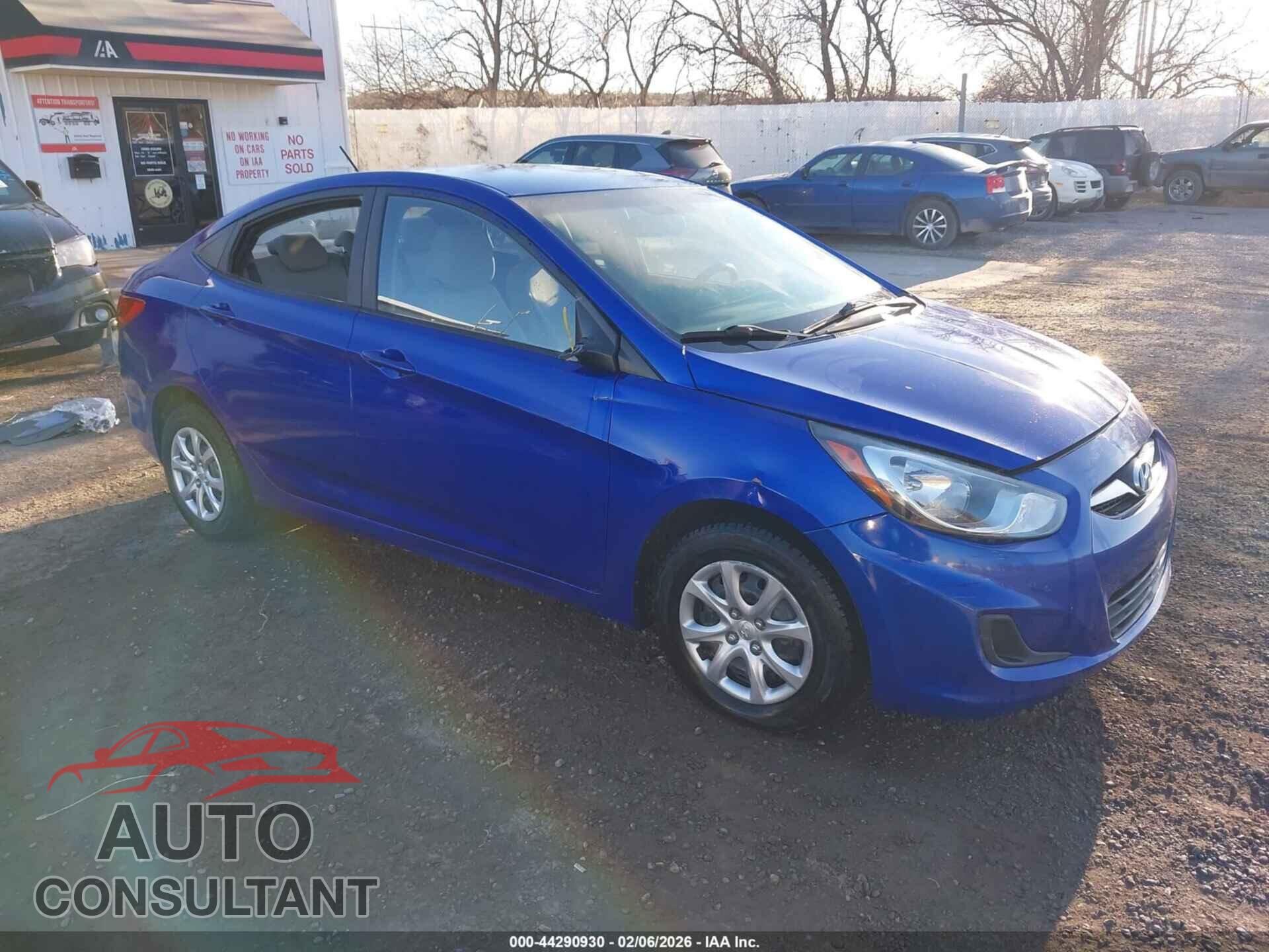 HYUNDAI ACCENT 2013 - KMHCT4AE9DU464405